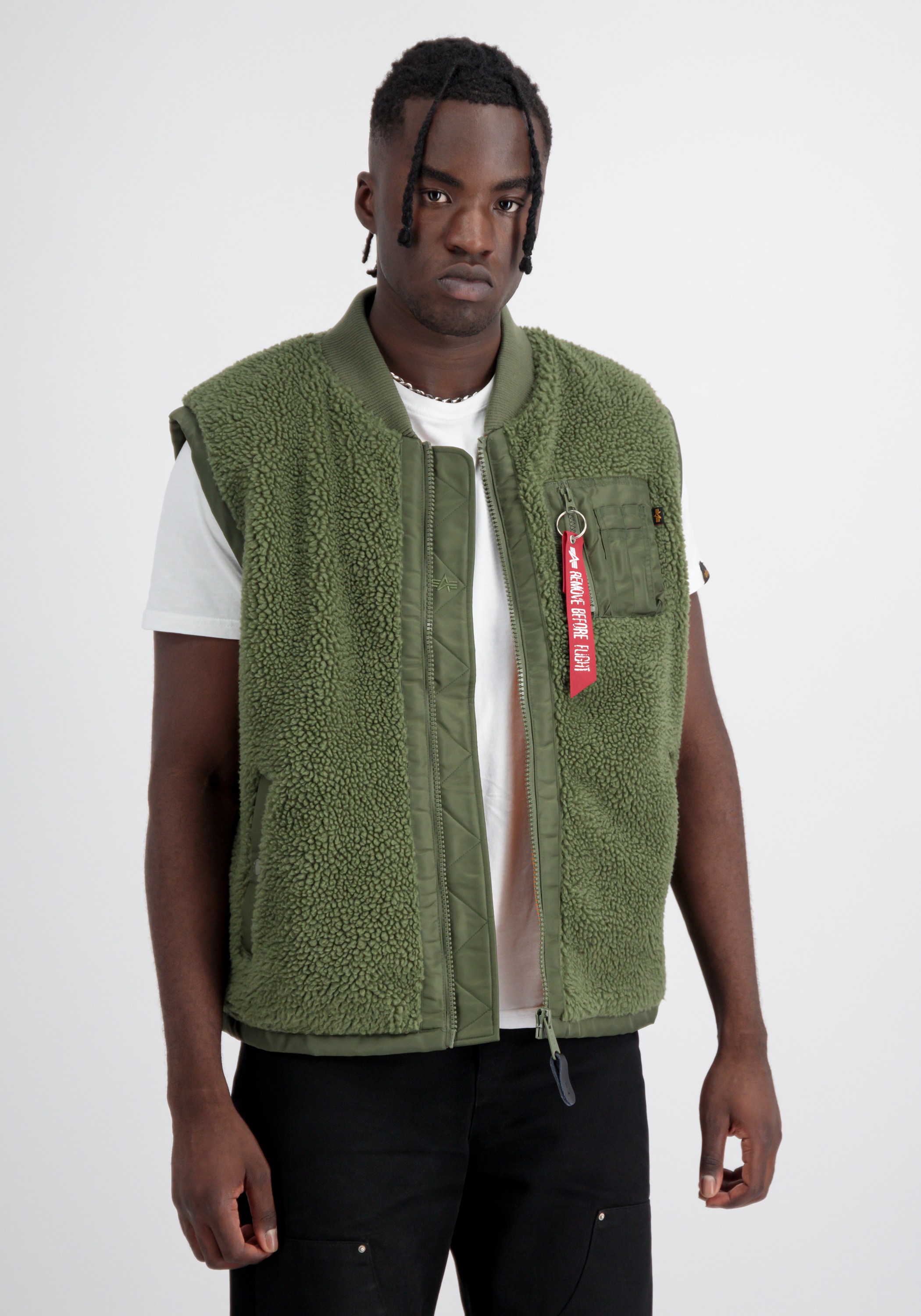 Alpha Industries Blouson »Alpha Industries Men - Vests Teddy Vest«