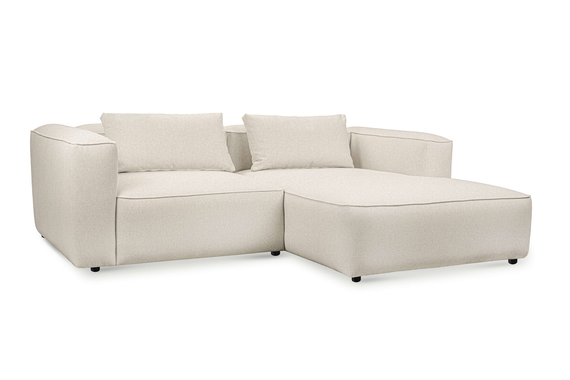 andas Ecksofa »Tvinnet«, Breite 228 cm, extra tiefe Sitzfläche, kubisches Sitzvergnügen