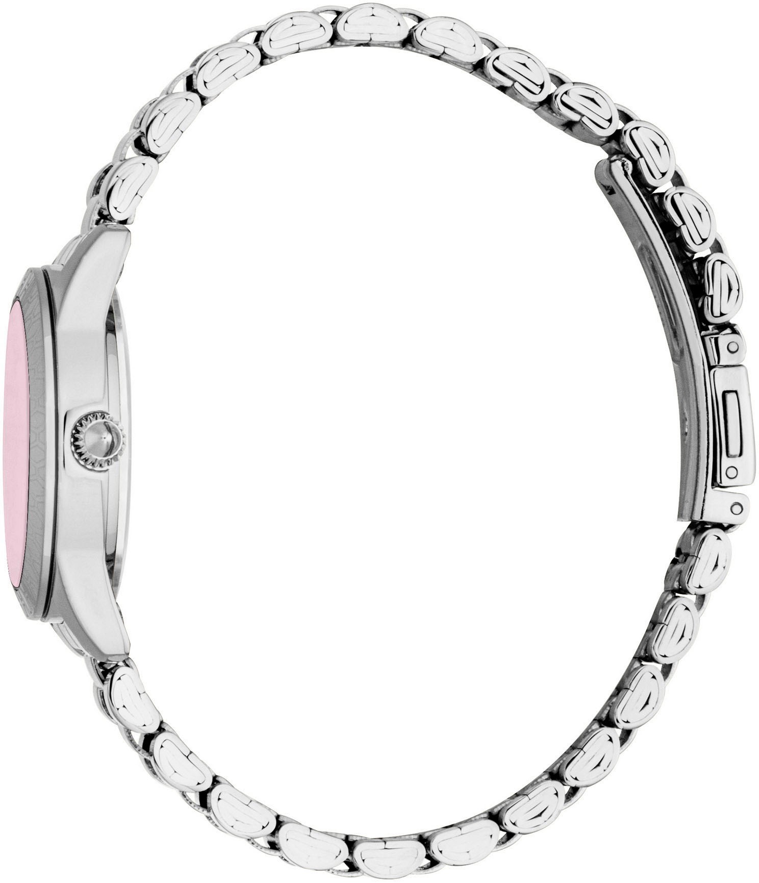 Just Cavalli Time Quarzuhr »Eterna«, (Set, 2 tlg., mit passendem Schmuckarmband), Armbanduhr, Damenuhr, Edelstahlarmband, Ideal auch als Geschenk