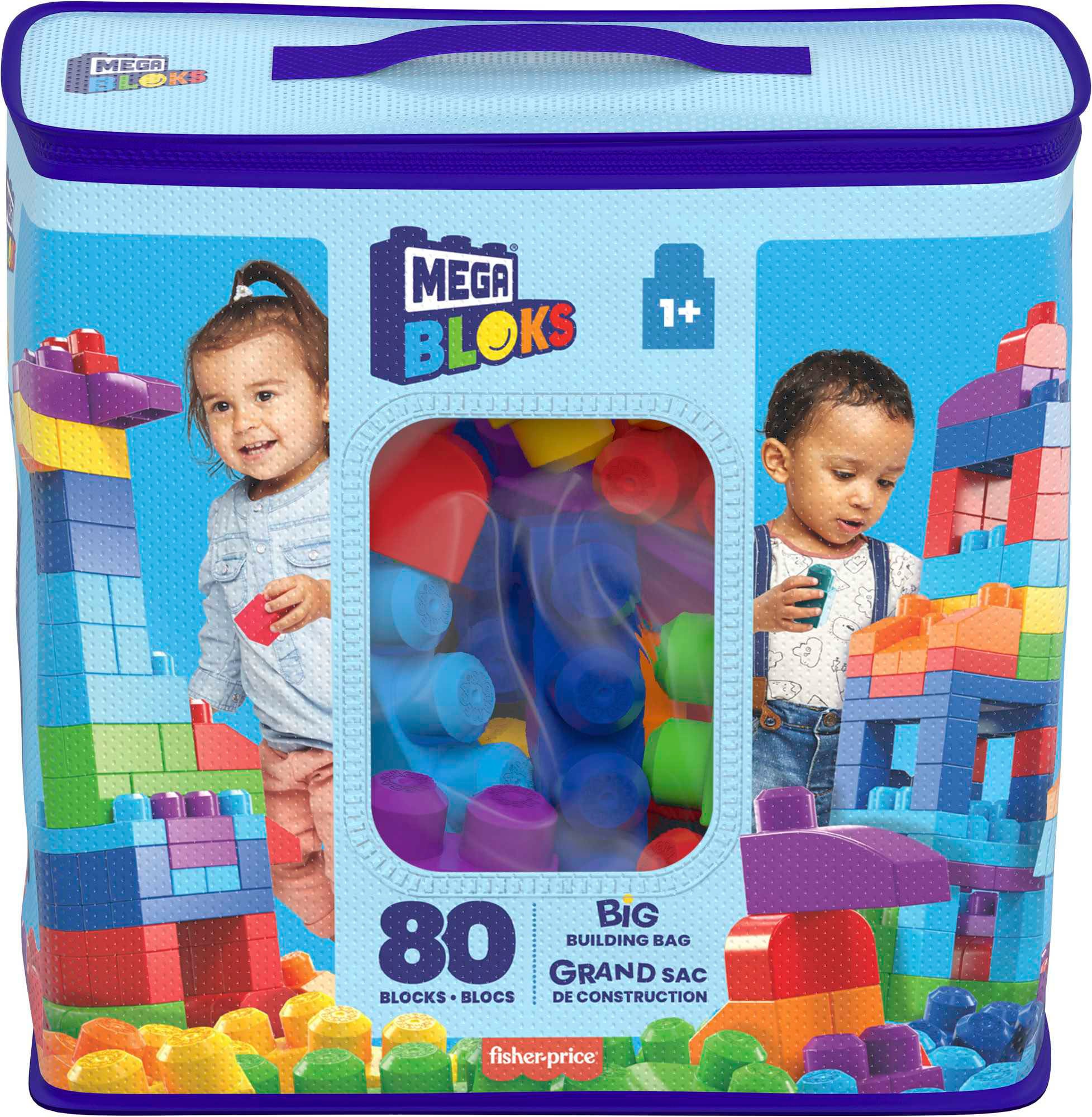 MEGA BLOKS Konstruktionsspielsteine »First Builders Large«, (80 St.)