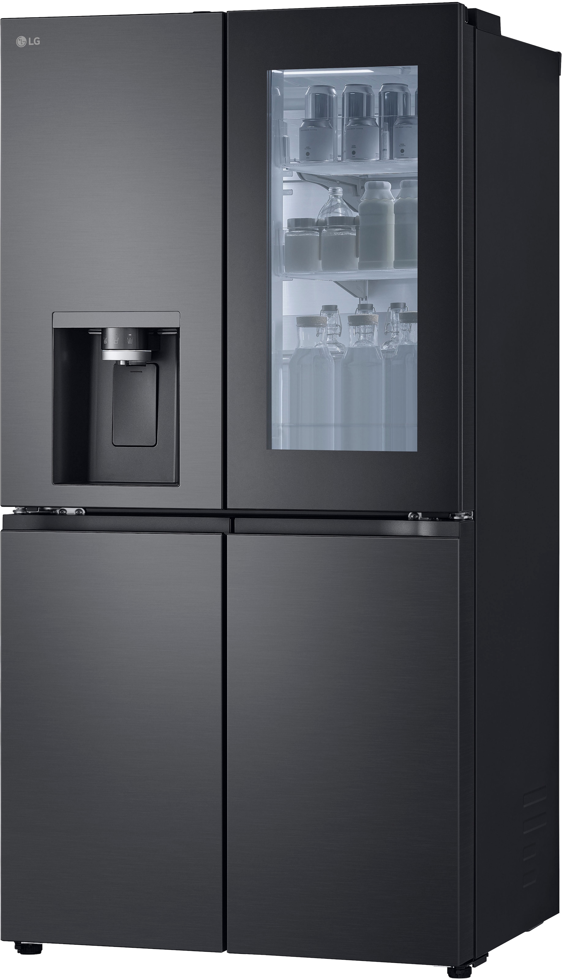 LG Multi Door InstaView® Multi-Door »GMG961NPKE« 179,2 cm hoch 91,4 cm breit