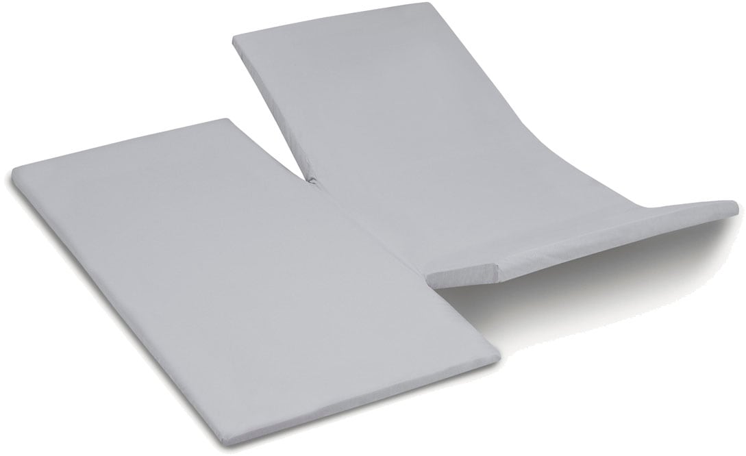 Cinderella Spannbettlaken »Cinderella Doppel-Split-Weekend-Topper aus Baumwolle, bis 15 cm Höhe« für Matratzen bis 25 cm Höhe