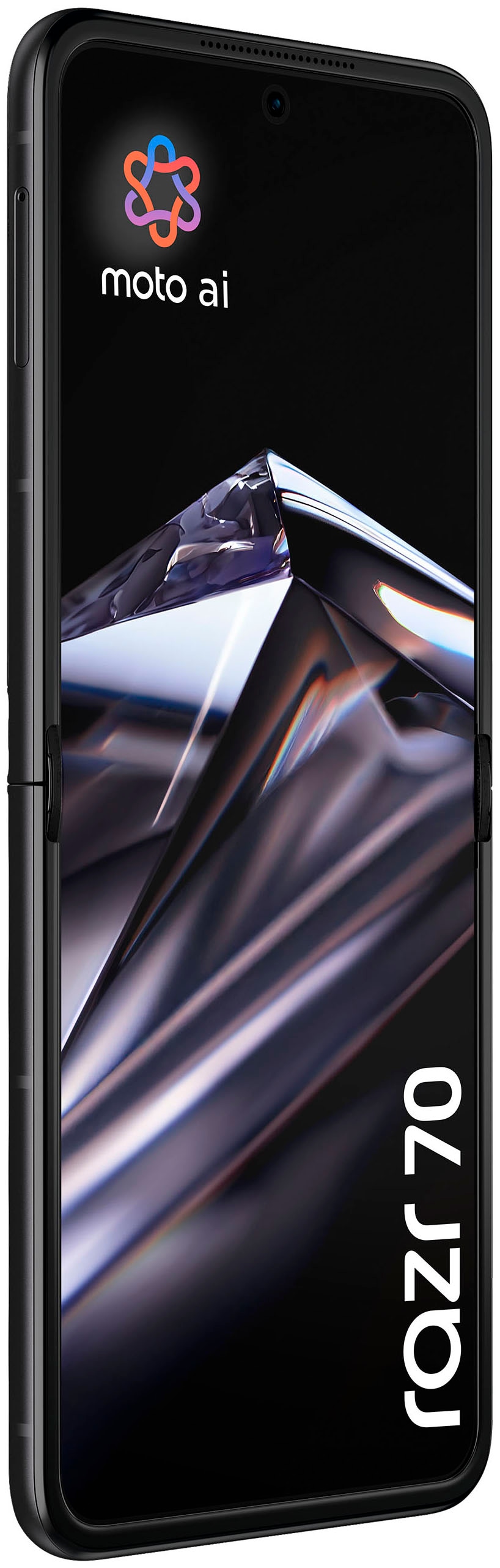 Motorola Smartphone »razr 70 256GB Swarovski Edition« PANTONE® Meteorite