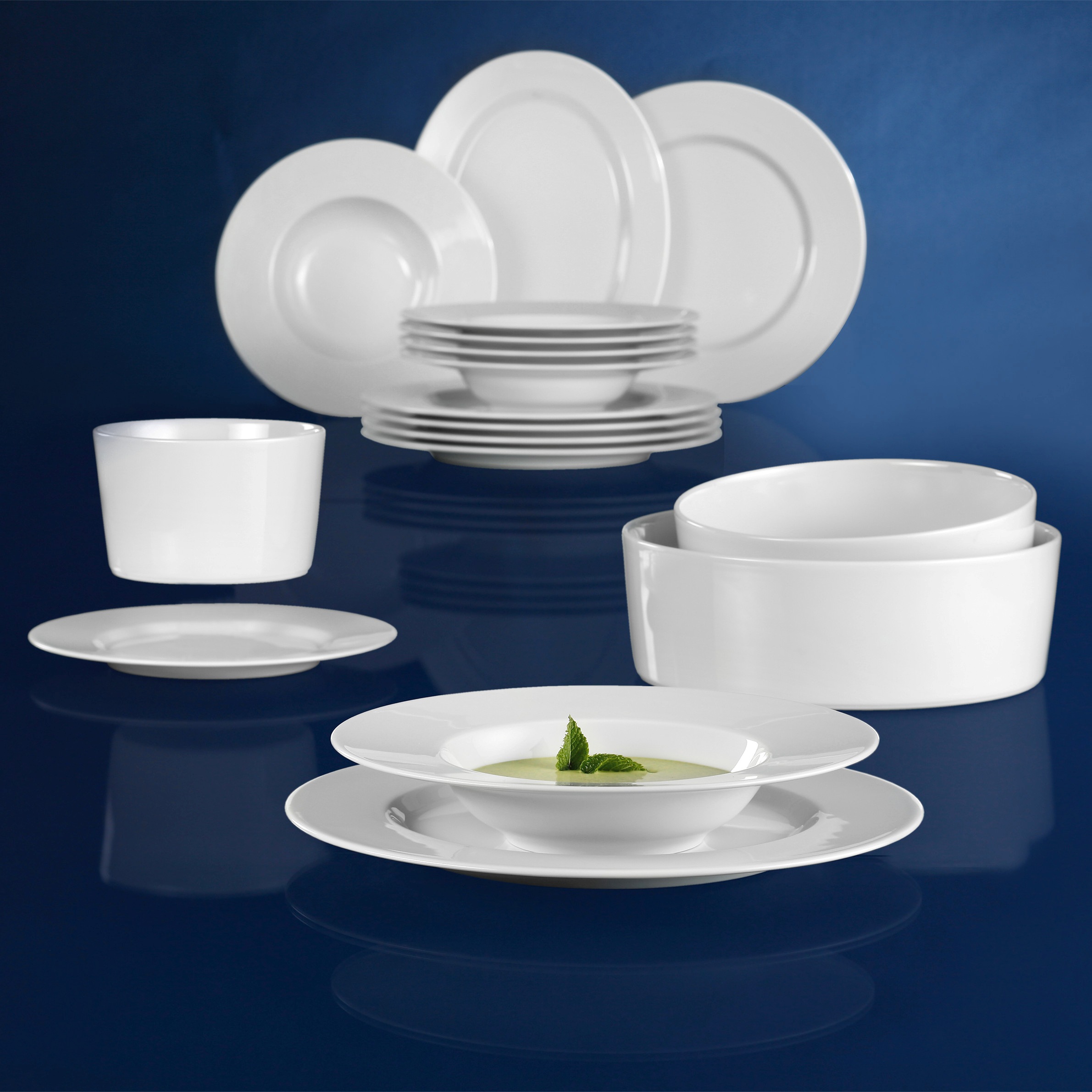 Seltmann Weiden Tafelservice »Geschirr-Set No Limits« Teller-Set, Suppentel günstig online kaufen