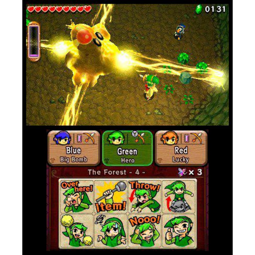 Nintendo Spielesoftware »The Legend of Zelda: Tri Force Heroes«, Nintendo 3DS