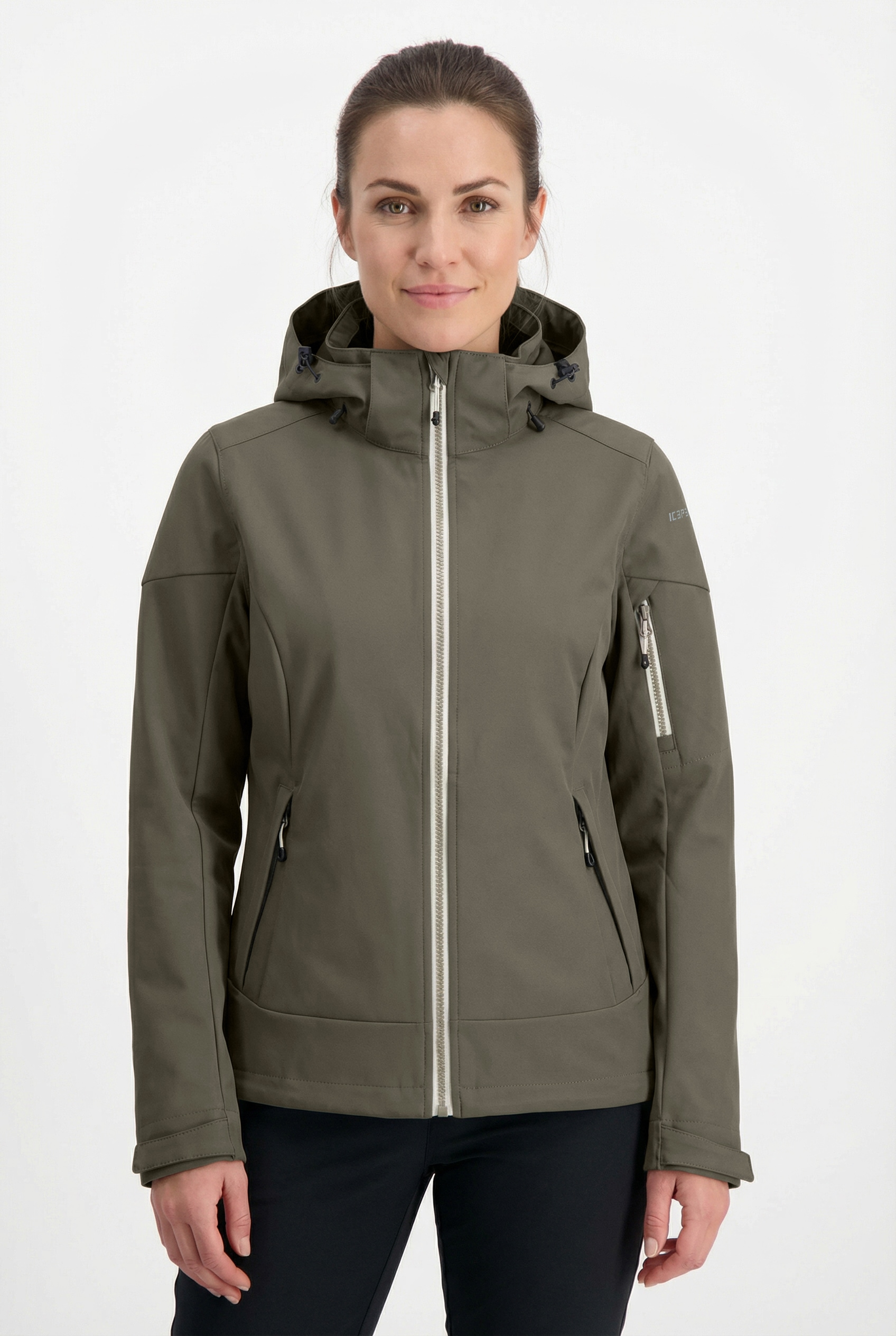 Icepeak Softshelljacke »BATHGATE« sportlicher Stil, wasserabweisend, atmungsaktiv, Wassersäule 10000