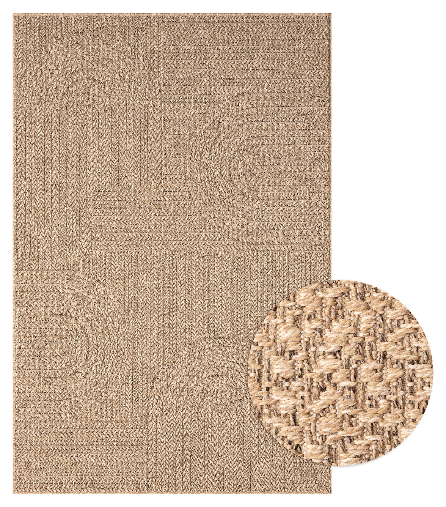 merinos Teppich »Kenzy 7«, rechteckig, 1 mm Höhe, robuster In- und Outdoor günstig online kaufen