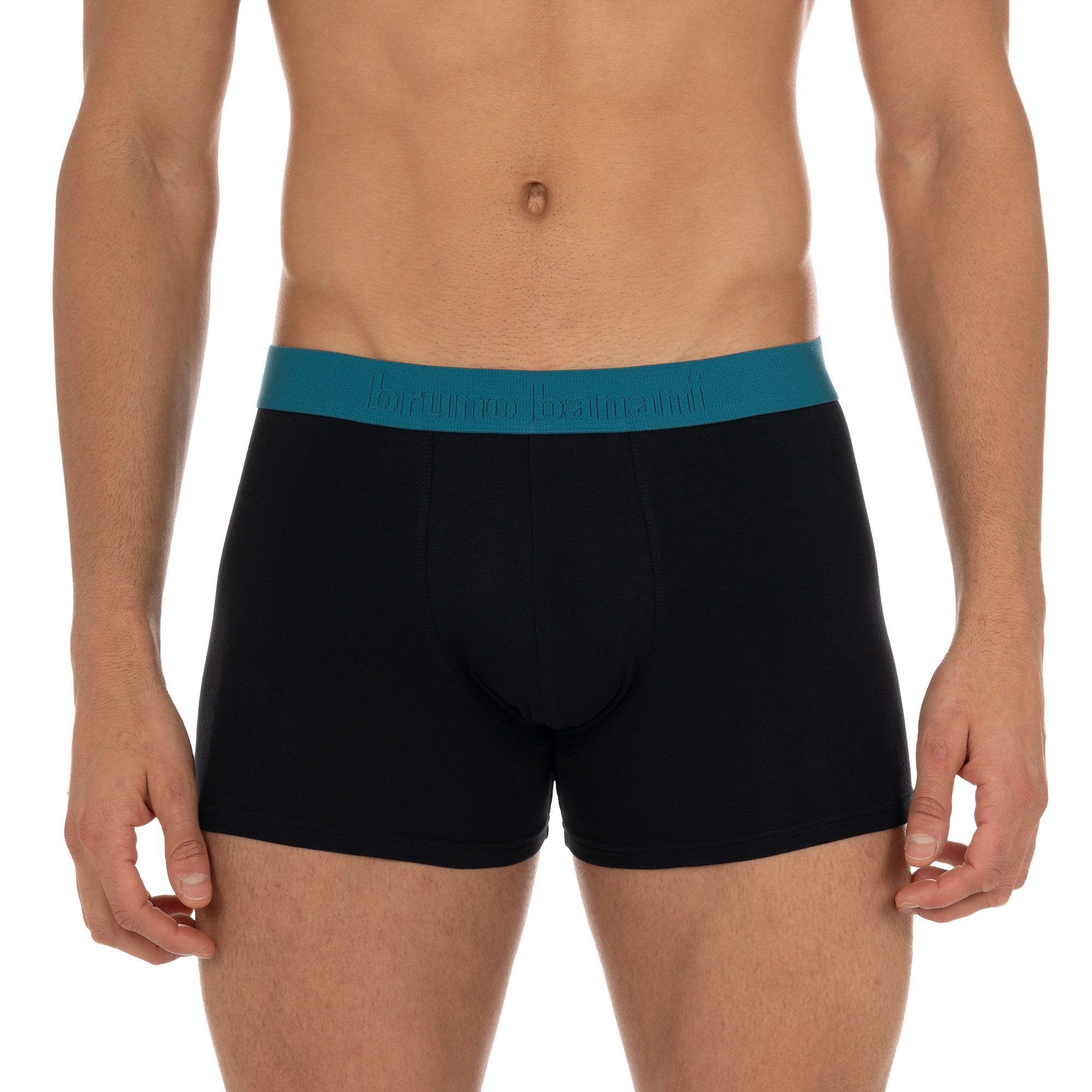 Bruno Banani Boxershorts »FLOWING«, (2er Pack), mit kontrastfarbenem Bündchen