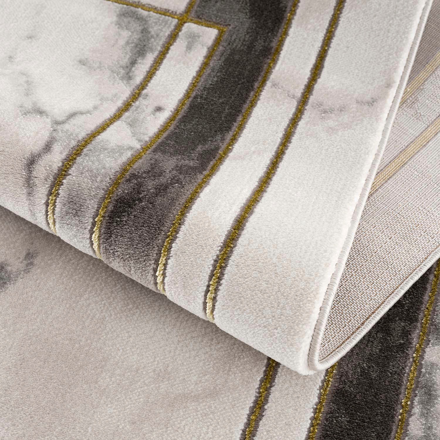 Carpet City Teppich »Noa 9266«, rund, 11 mm Höhe, Kurzflor, Modern, Weicher For, Pflegeleicht