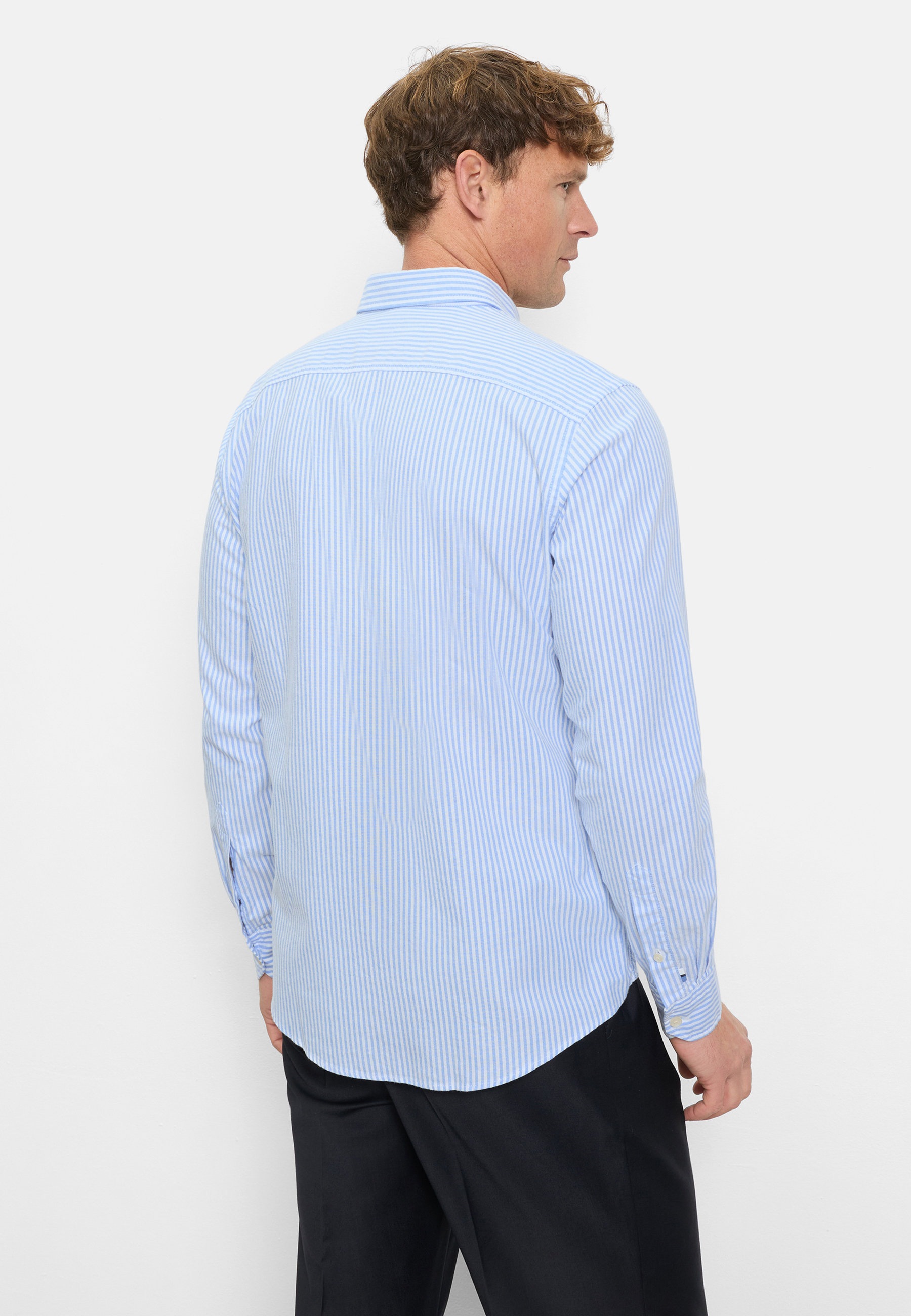 OLYMP Langarmhemd »OLYMP Casual, regular fit, Freizeithemd, Button-down«