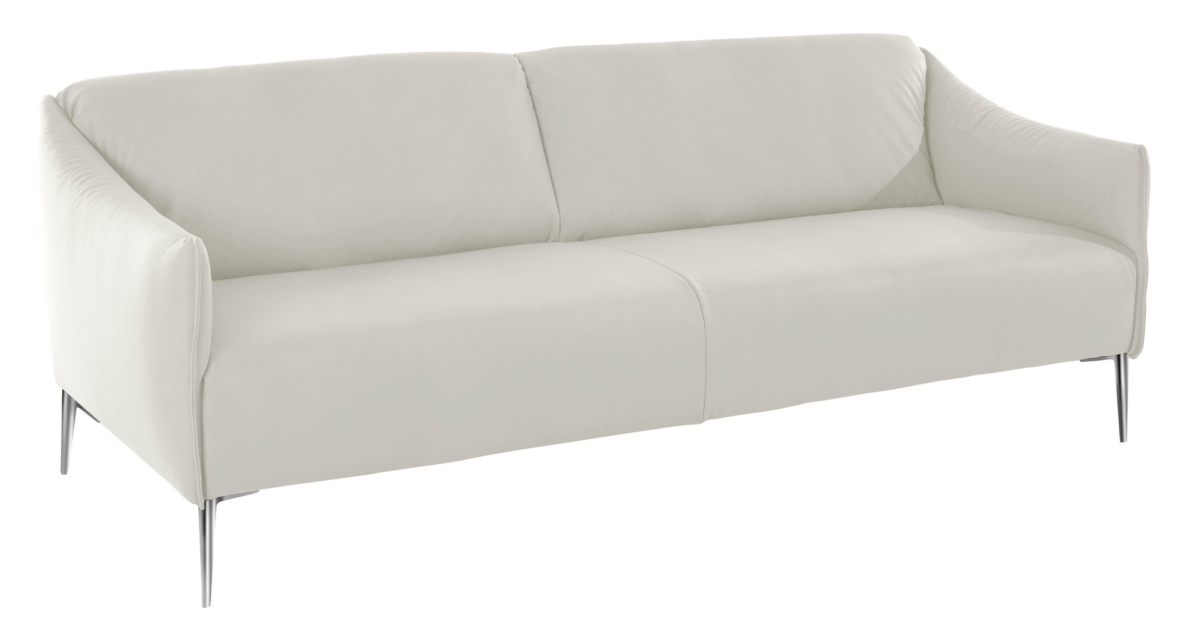 W.SCHILLIG 2,5-Sitzer »sally« mit Metallfüßen in Chrom glänzend, Breite 194 cm