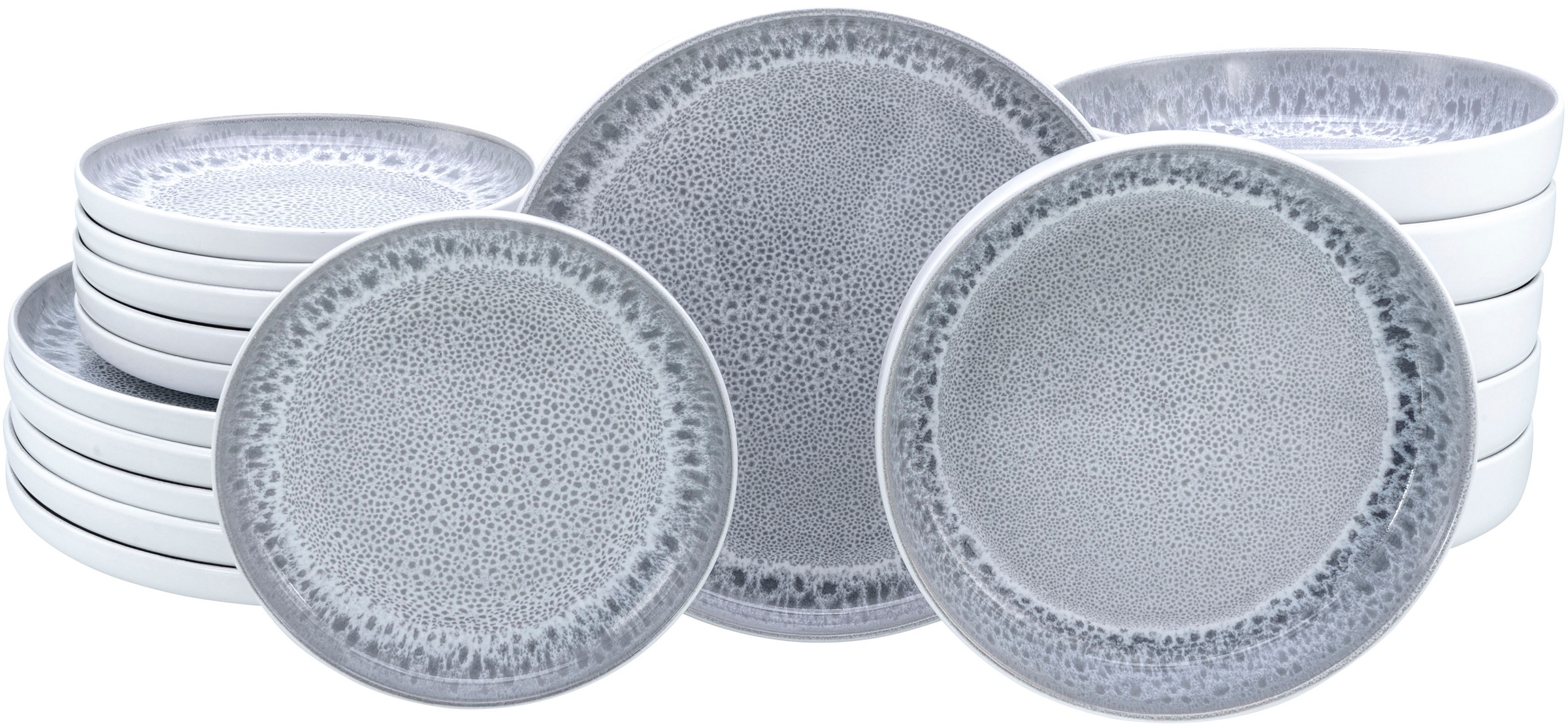 OTTO home Teller-Set »modernes Geschirr-Set, Service Lykk« hohe Haltbarkeit günstig online kaufen