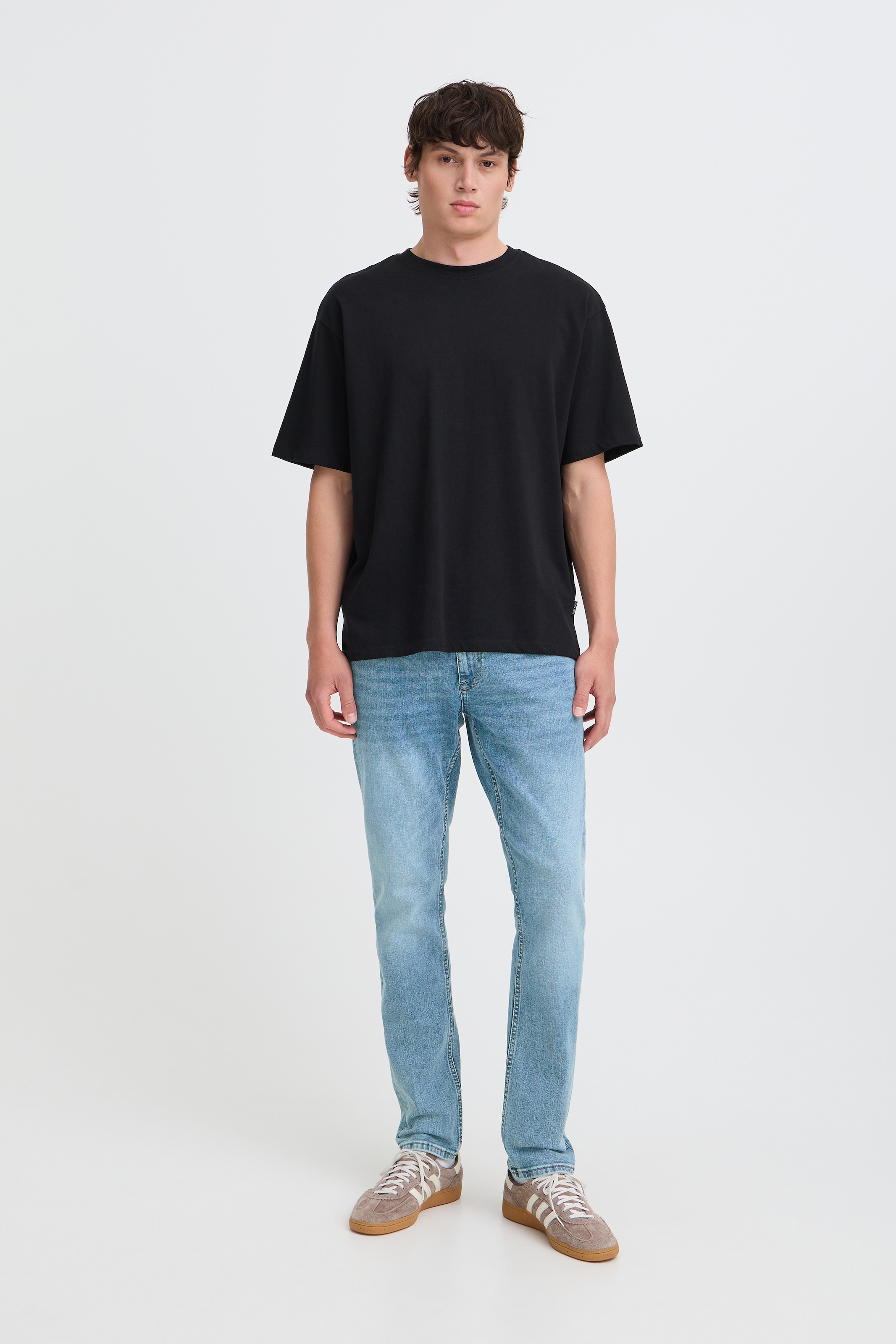 Blend Regular-fit-Jeans »BHTWISTER  PP NOOS« Baumwollmischung mit Baumwolle und Elasthan, knöchellange Schnittform