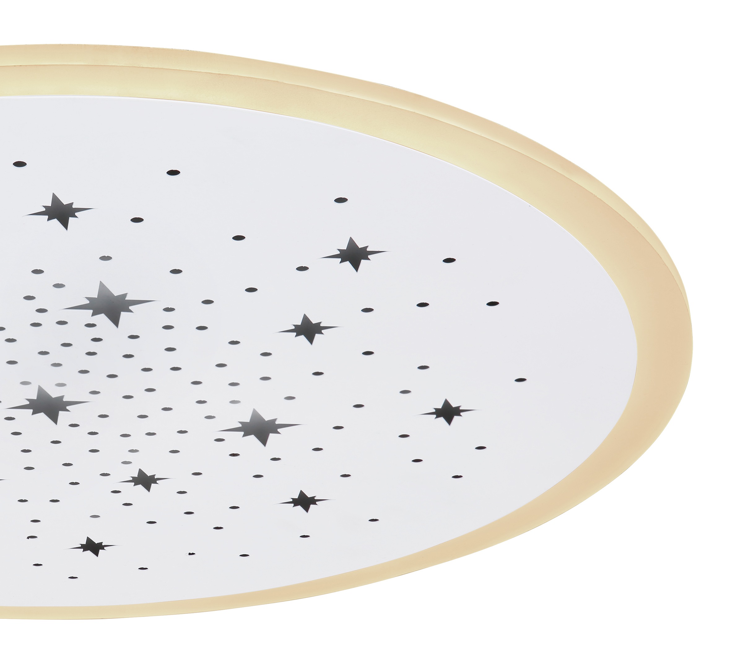 GLOBO LIGHTING LED Deckenleuchte »MURPHY« LED-Modul 1 Stk. Deckenlampe/rund/Wohnzimmer/Schlafzimmer/elegant