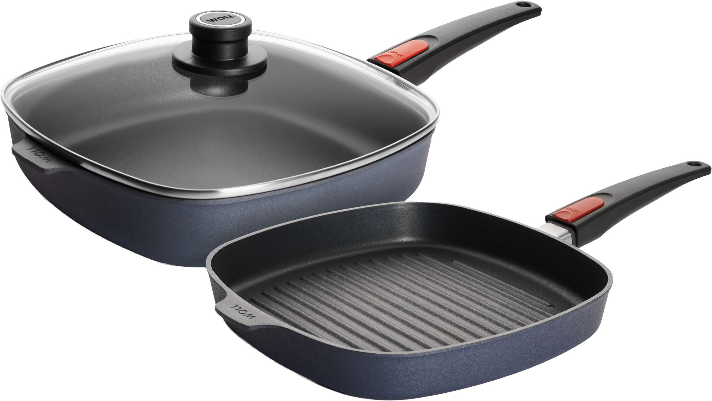 WOLL MADE IN GERMANY Pfannen-Set »Diamond Lite 28 x 28 cm« Aluminiumguss Se günstig online kaufen