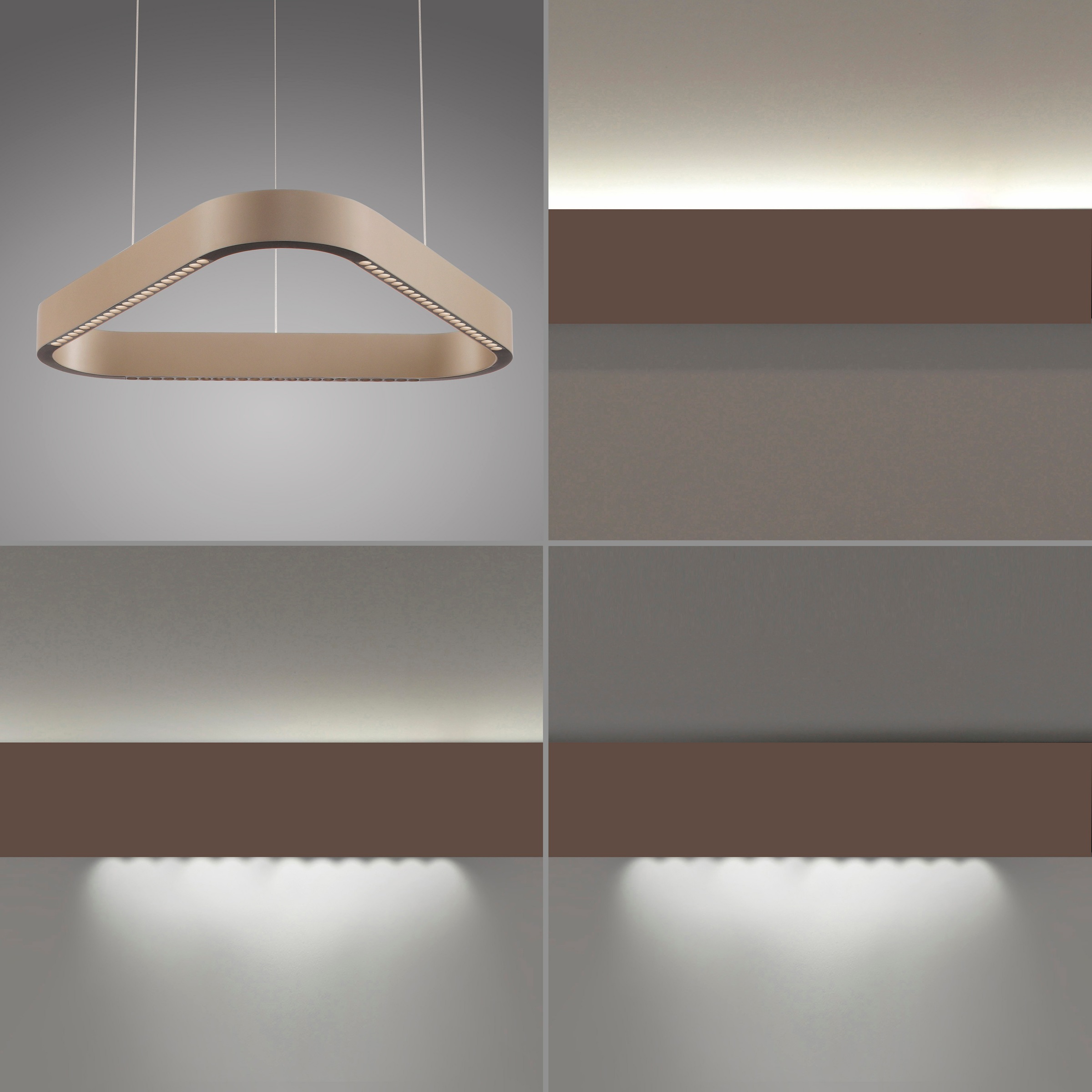 Neuhaus Q DESIGN CONTROL LIGHTS LED Pendelleuchte »Q-STRETTO« LED-Board 1 Stk. warmweiß - kaltweiß