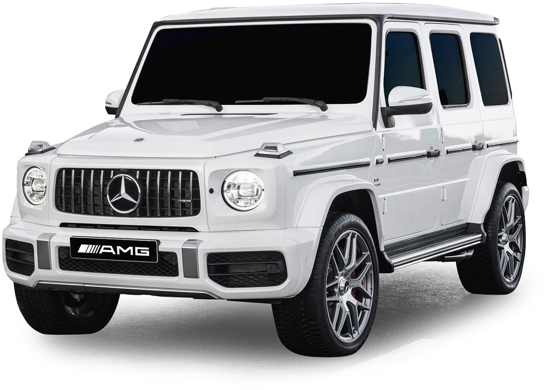 Jamara RC-Auto »Mercedes-Benz AMG G63 1:24 27 MHz, weiß«
