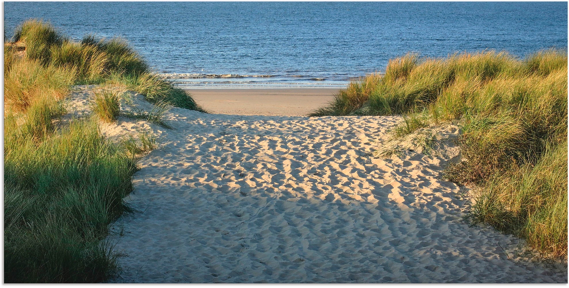Artland Wandbild »Strandaufgang« Strand 1 Stk. tlg. als Alubild, Outdoorbil günstig online kaufen