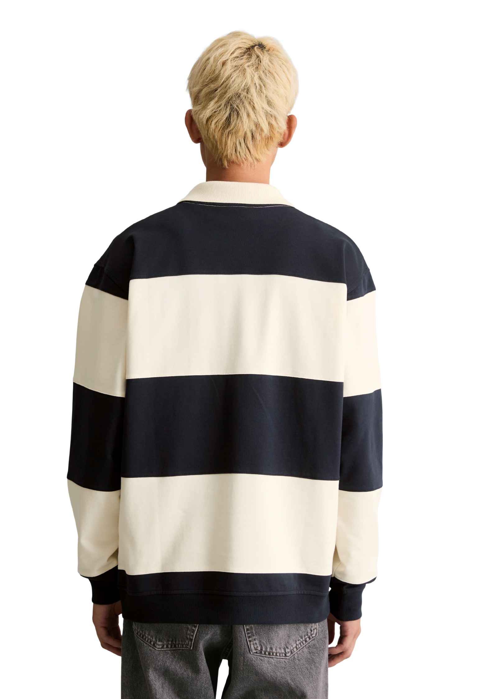 Marc O'Polo DENIM Sweatshirt , aus weicher Bio-Baumwolle
