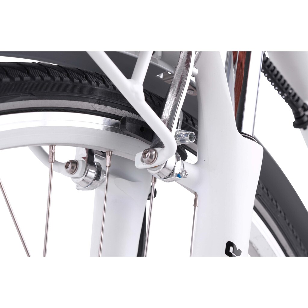 LLobe E-Bike »WhiteMotion 3.0, 13Ah«, 7 Gang, Shimano, Frontmotor 250 W