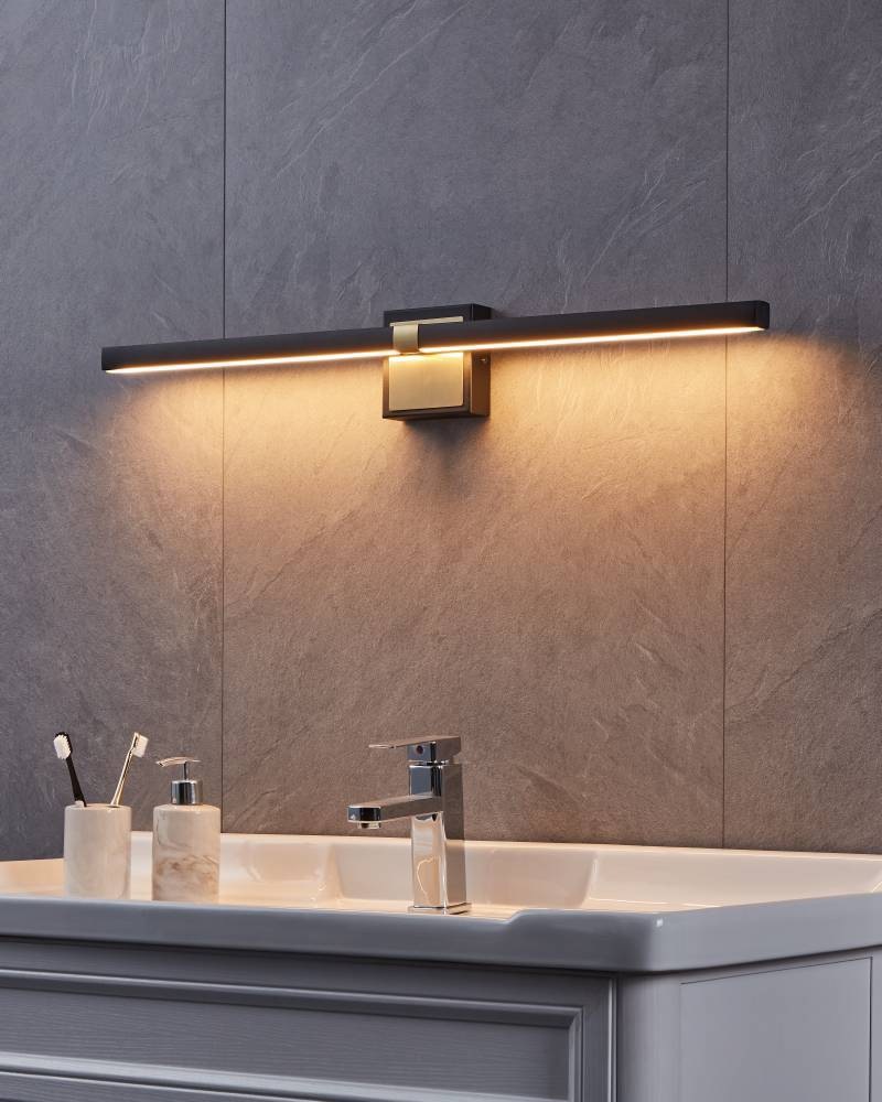 EGLO Wandleuchte »PEGUERA« LED-Modul 1 Stk. Warmweiß Spiegelleuchte, Badezi günstig online kaufen