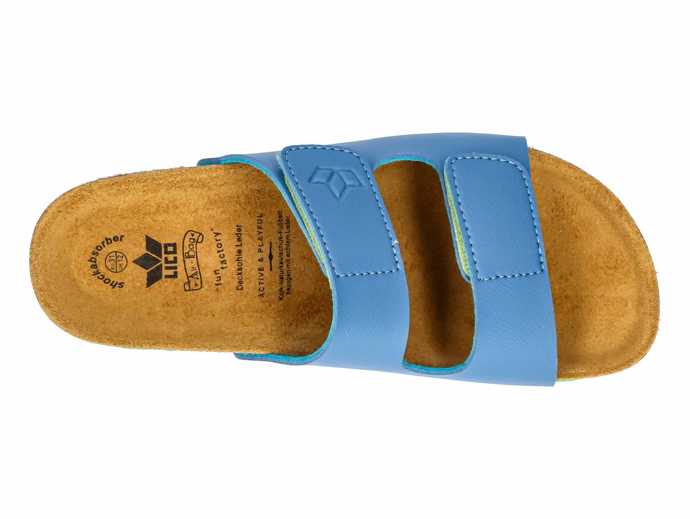 Lico Pantolette »Pantolette Bioline Velcro Kids«