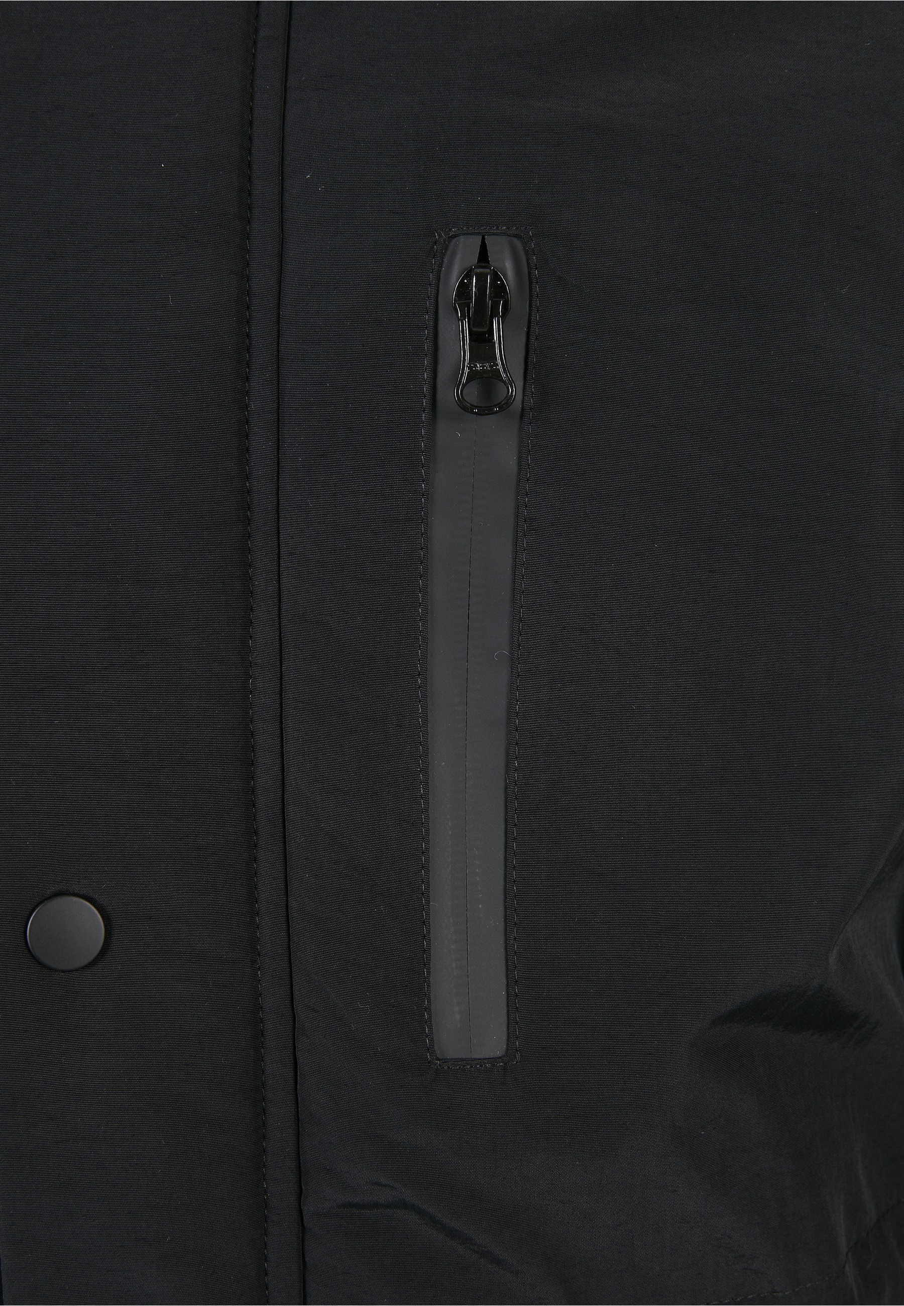 URBAN CLASSICS Winterjacke »Urban Classics Herren Light Parka« 1 Stk. tlg. mit Kapuze