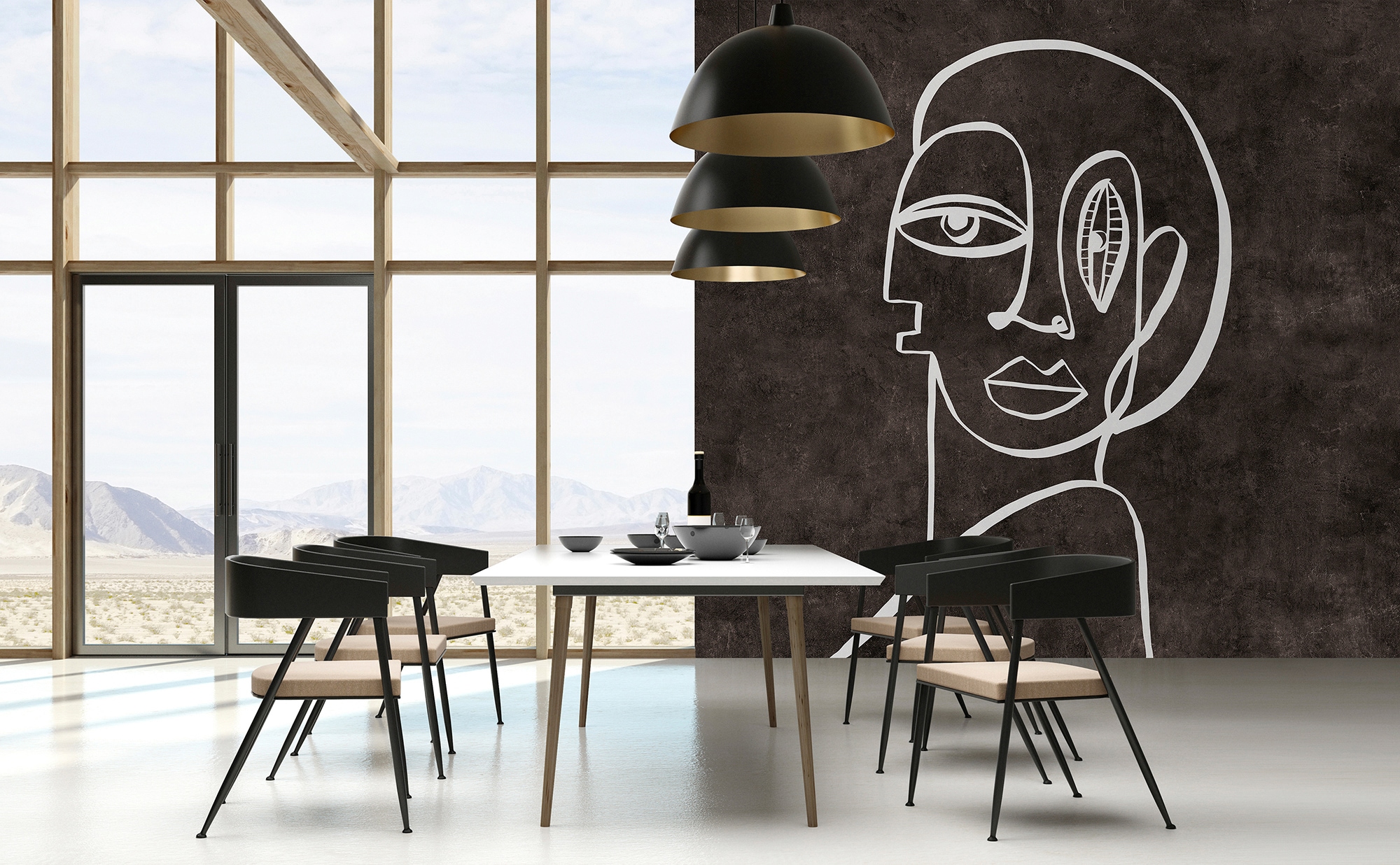 living walls Fototapete »Walls by Patel Paloma`s Room«, Vlies, Wand