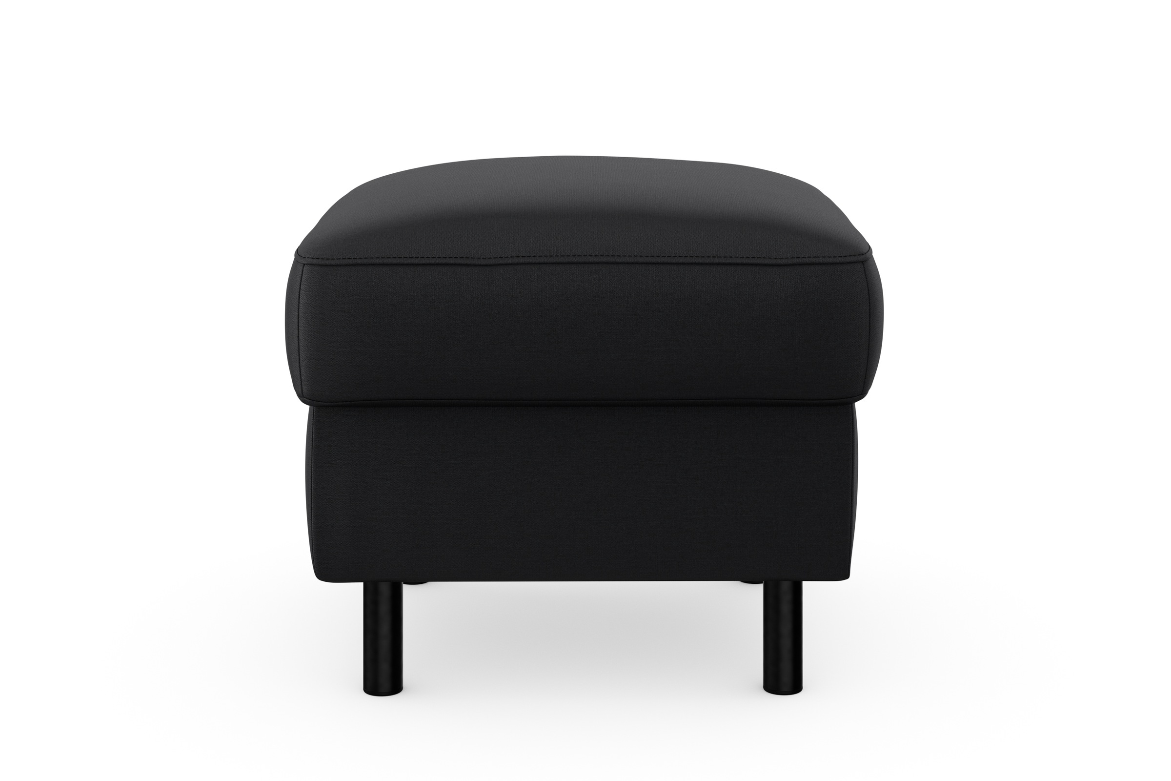 sit&more Stauraumhocker »Sinatra«, Sitzfläche ist abnehmbar, mattschwarze Metallfüße