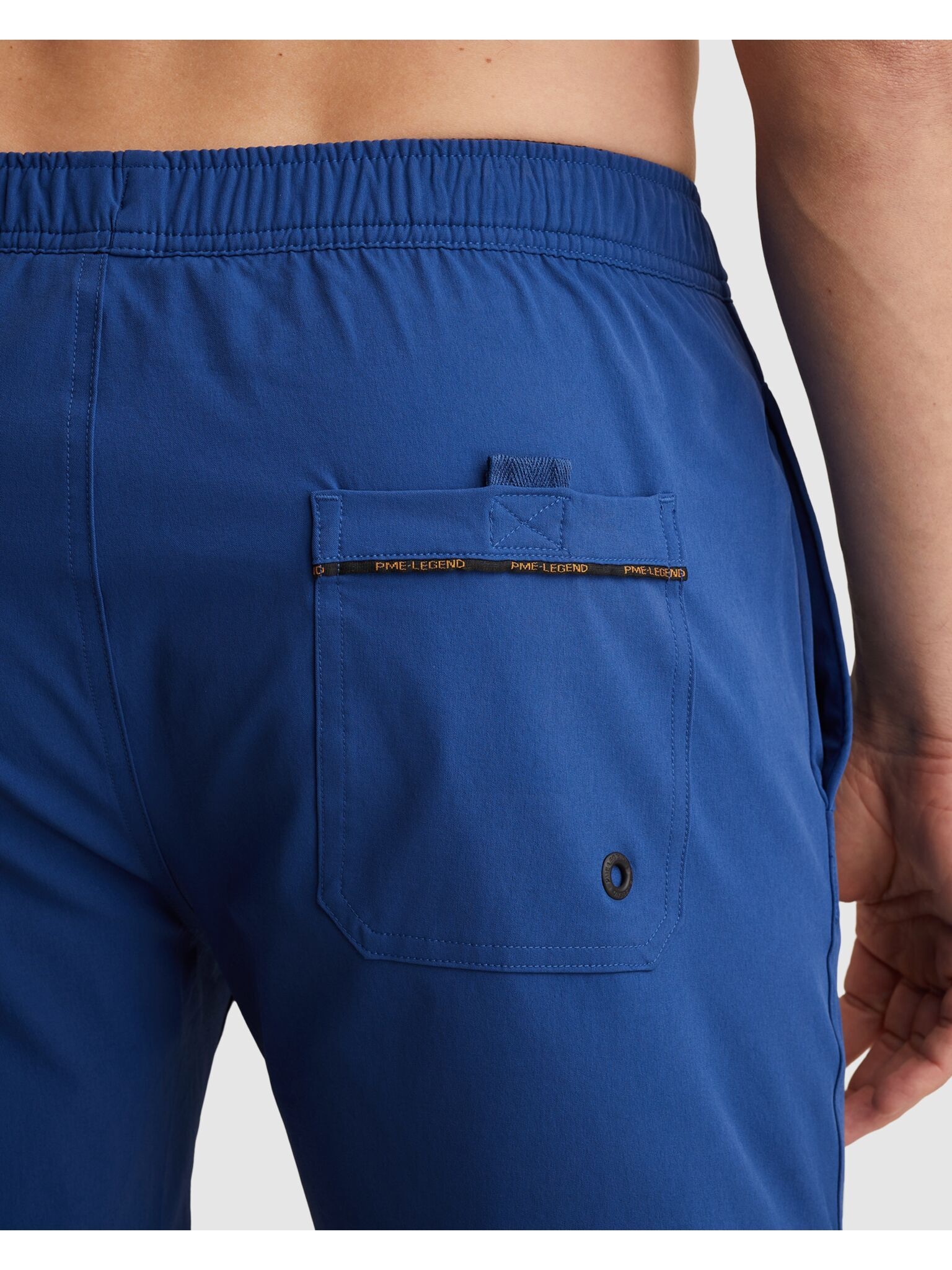 PME LEGEND Badeshorts »AIRFRAME SWIMSHORTS BIG LOGO PRINT« Seitliche Eingrifftaschen, Gesäßtasche