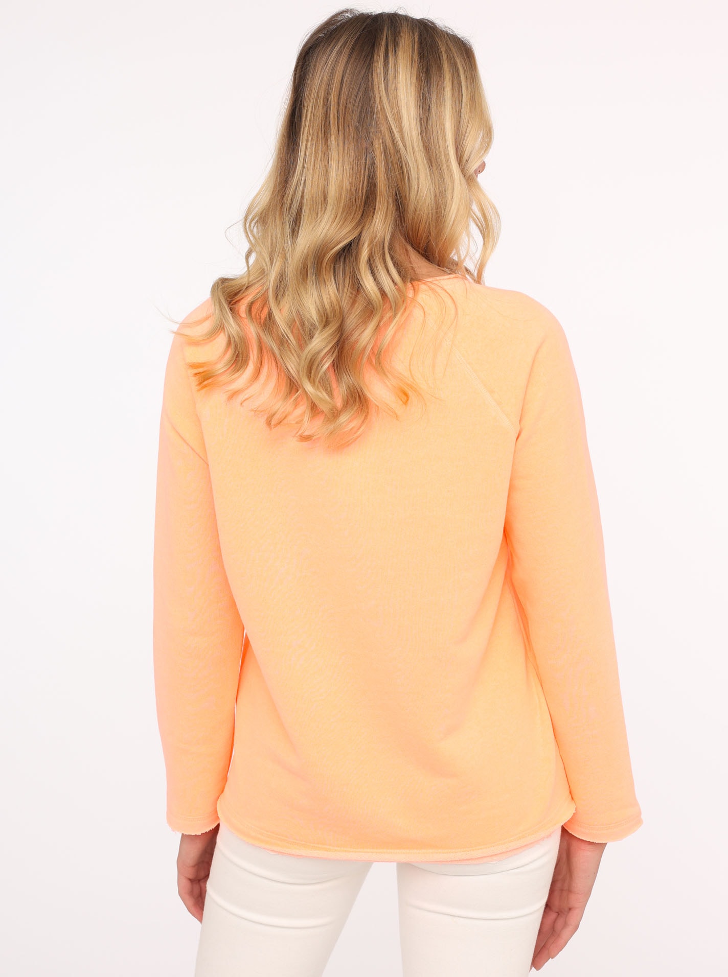Zwillingsherz Sweatshirt »"Happy"«, mit inspirierendem Zitatprint