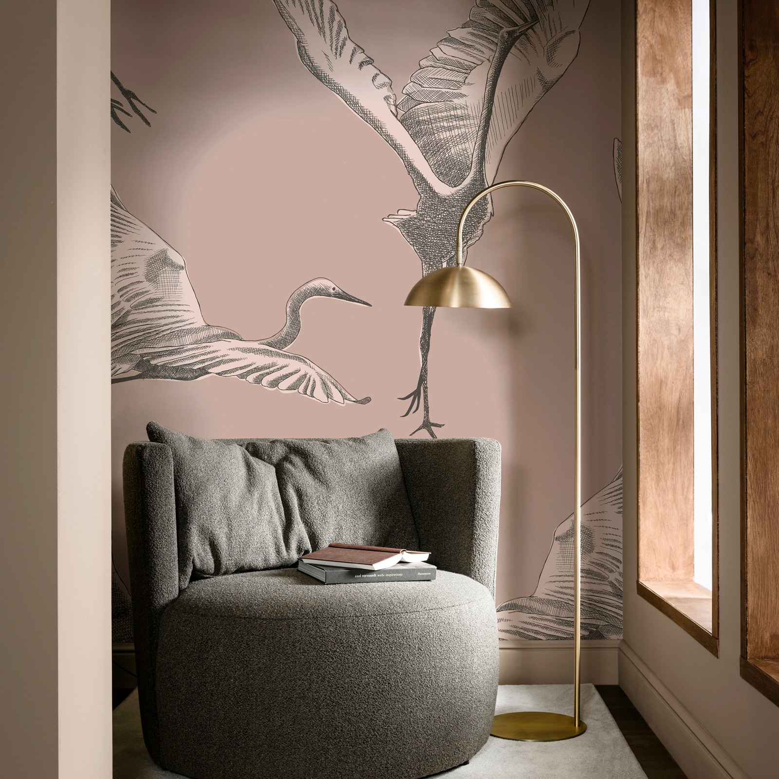 vtwonen Fototapete »Graphic Nature« animal print glatt 280x300 cm günstig online kaufen