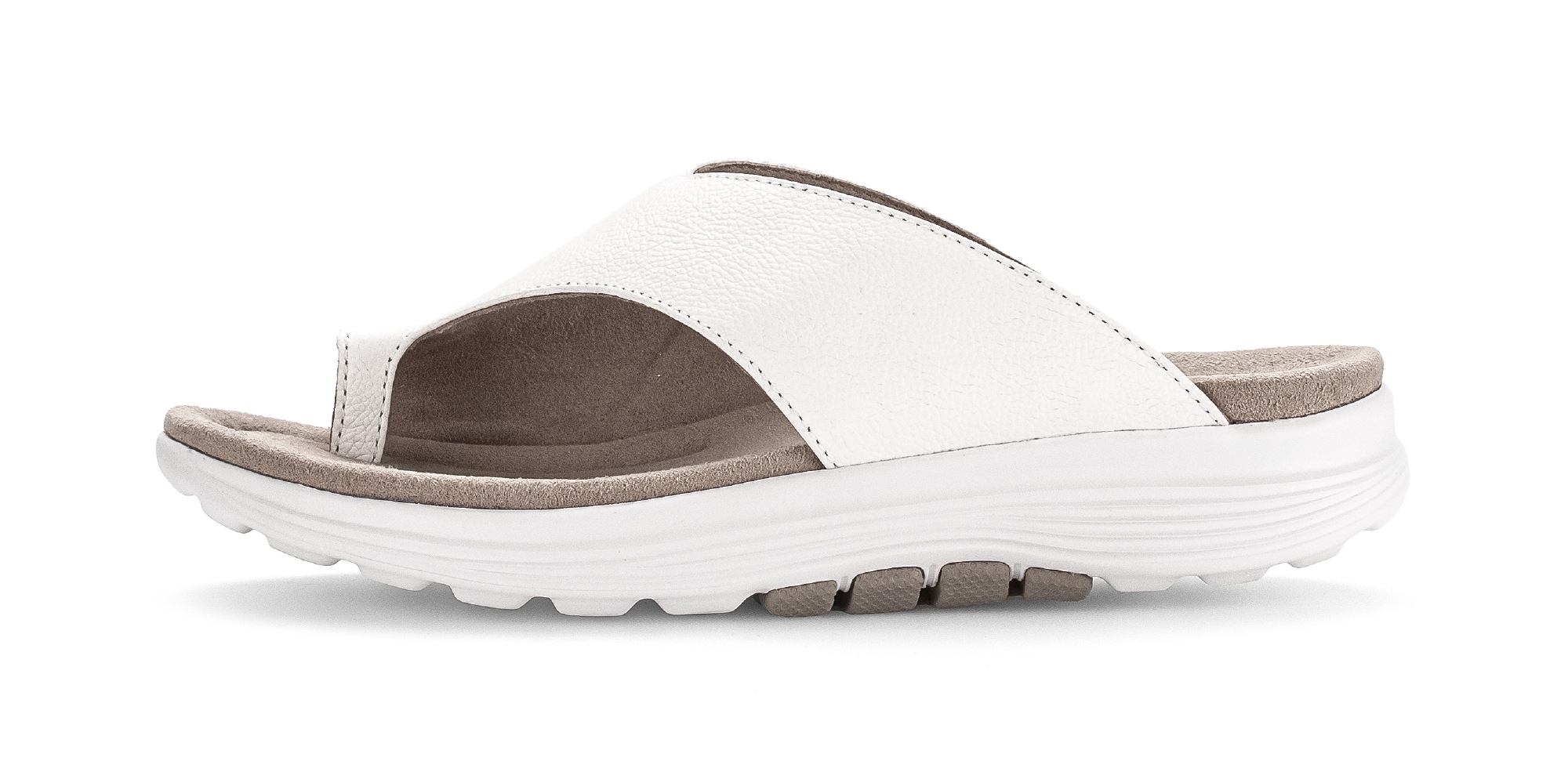 rollingsoft Dianette  Zehentrenner, Sommerschuh mit weichem Zehensteg, G-Weite