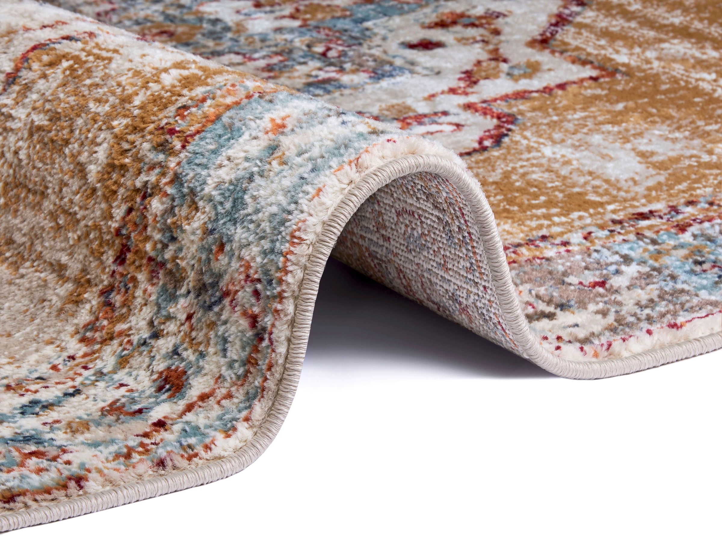 HANSE Home Teppich »Strozzi«, rechteckig, 8 mm Höhe, Läufer, Orientalisch, Kurzflor, Wohnzimmer, Schlafzimmer, Esszimmer