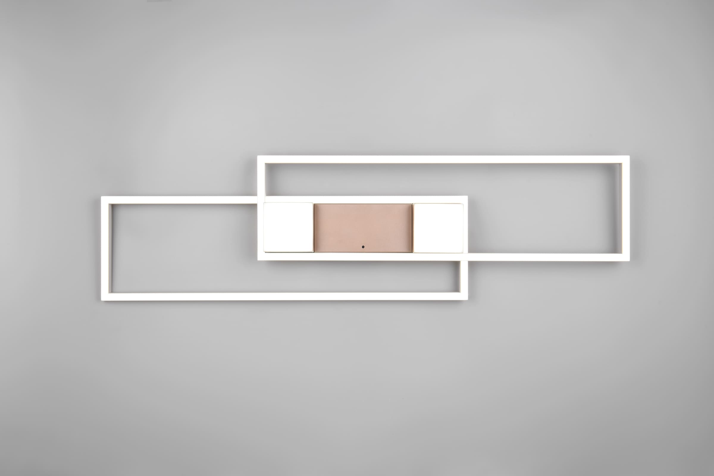 TRIO Leuchten LED Deckenleuchte »ALBANY LED Deckenlampe 37W 4300 Lumen warmweiß bis kaltweiß 2700-6500K« LED-Board 1 Stk. warmweiß - kaltweiß Fernbedienung, Lichtfarbe einstellbar, Memory, Nachtlicht, dimmbar