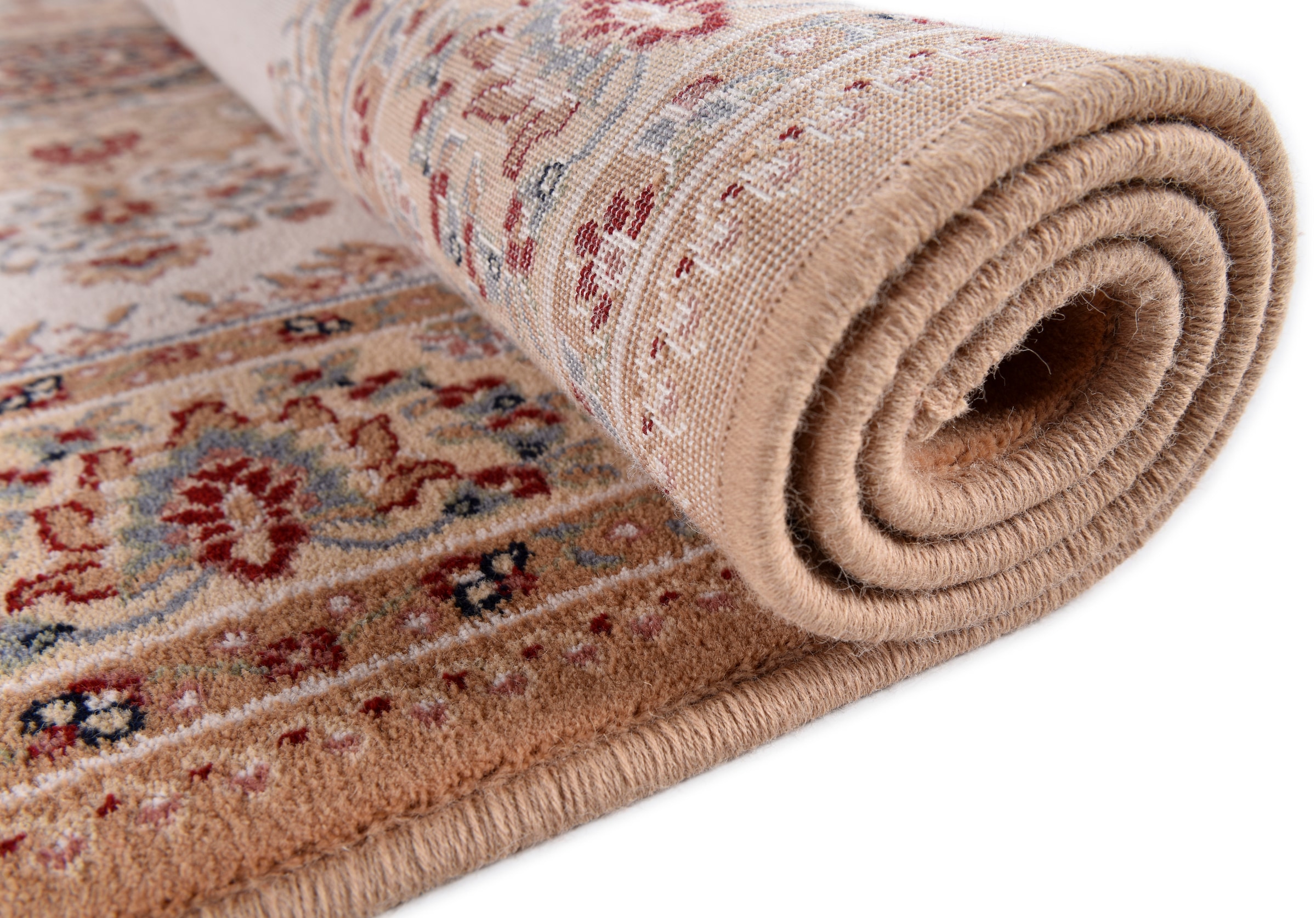 THEKO Wollteppich »Dolna - 809«, rechteckig, 10 mm Höhe, Kurzflor, reine Wolle, Orient-Optik