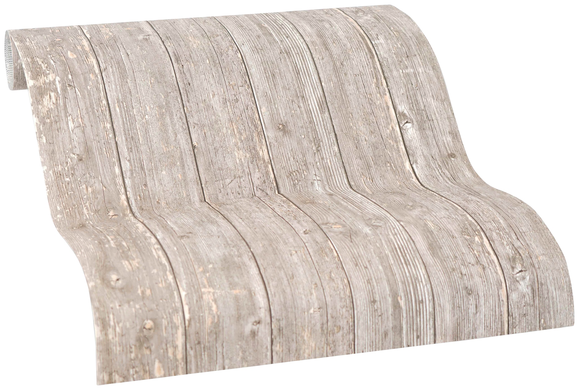living walls Vinyltapete »Pop Up Panel 3D«, Holz-realistisch-gestreift, Holzoptik Tapete Selbstklebend Holz Panel modern abstrakt Design Optik