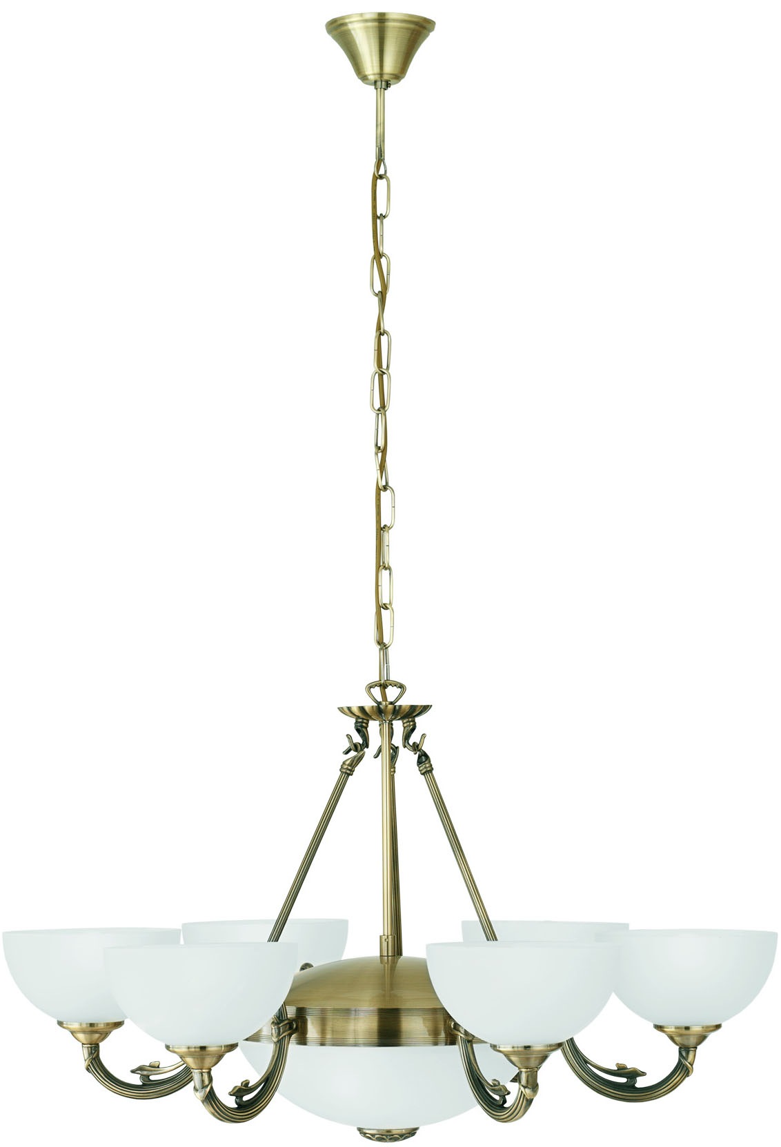 EGLO Hängeleuchte »SAVOY Pendellampe - Metallguss - E14;E27 - 6X40W;2X60W - günstig online kaufen