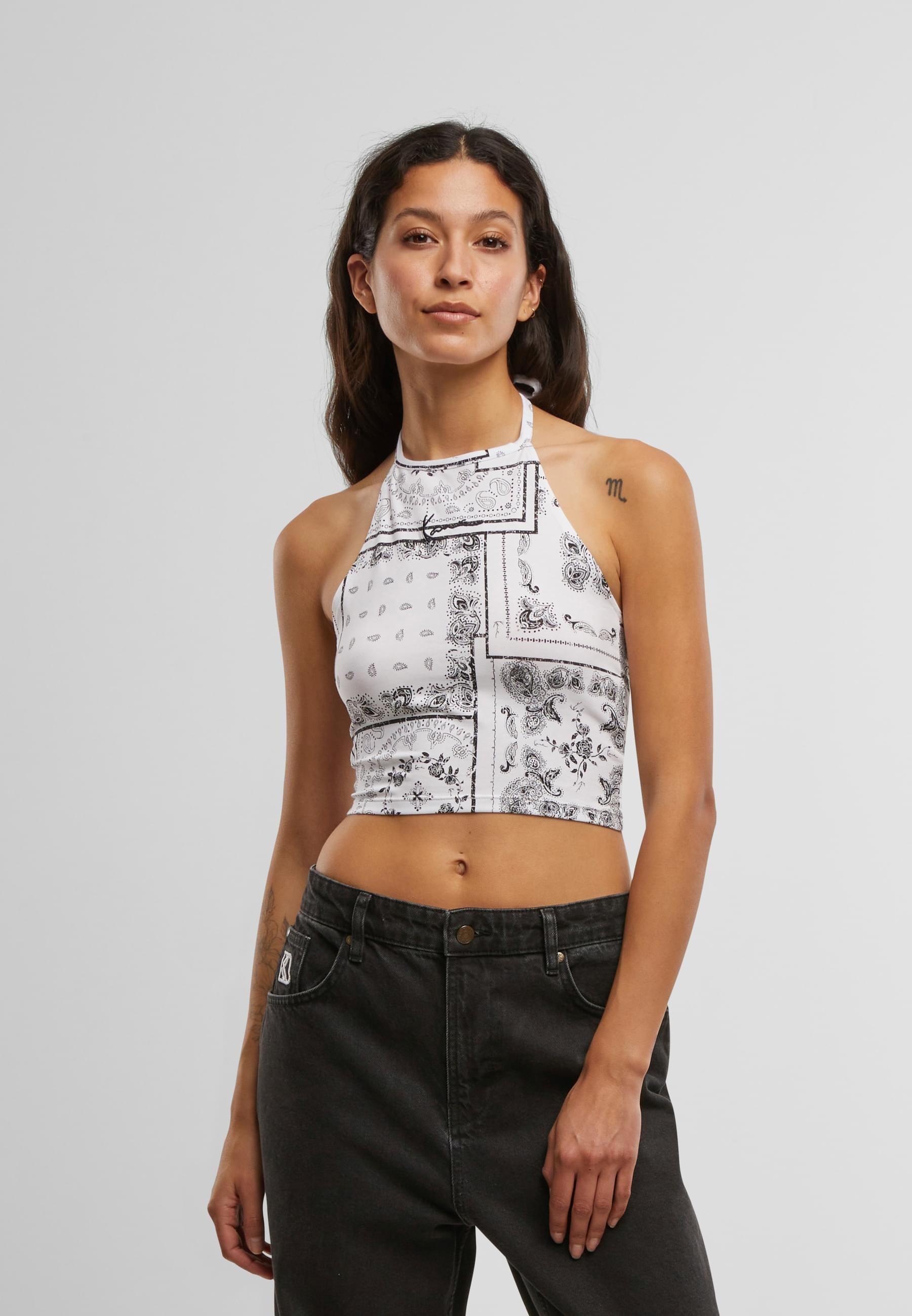 Karl Kani Muskelshirt »Karl Kani Signature Paisley Neckholder Top« 1 Stk.