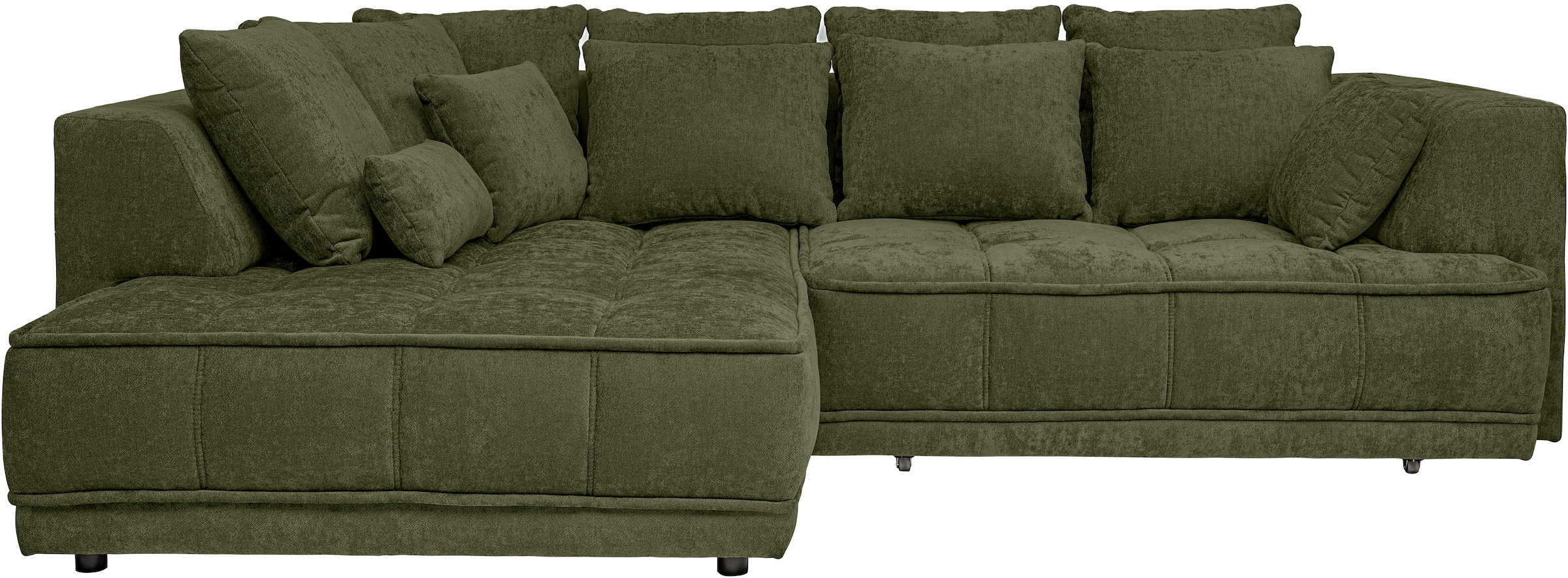 WERK2 Ecksofa »Tiga, Komfortsofa mit elekt. Auszugsfunktion, bequem, L-Form günstig online kaufen