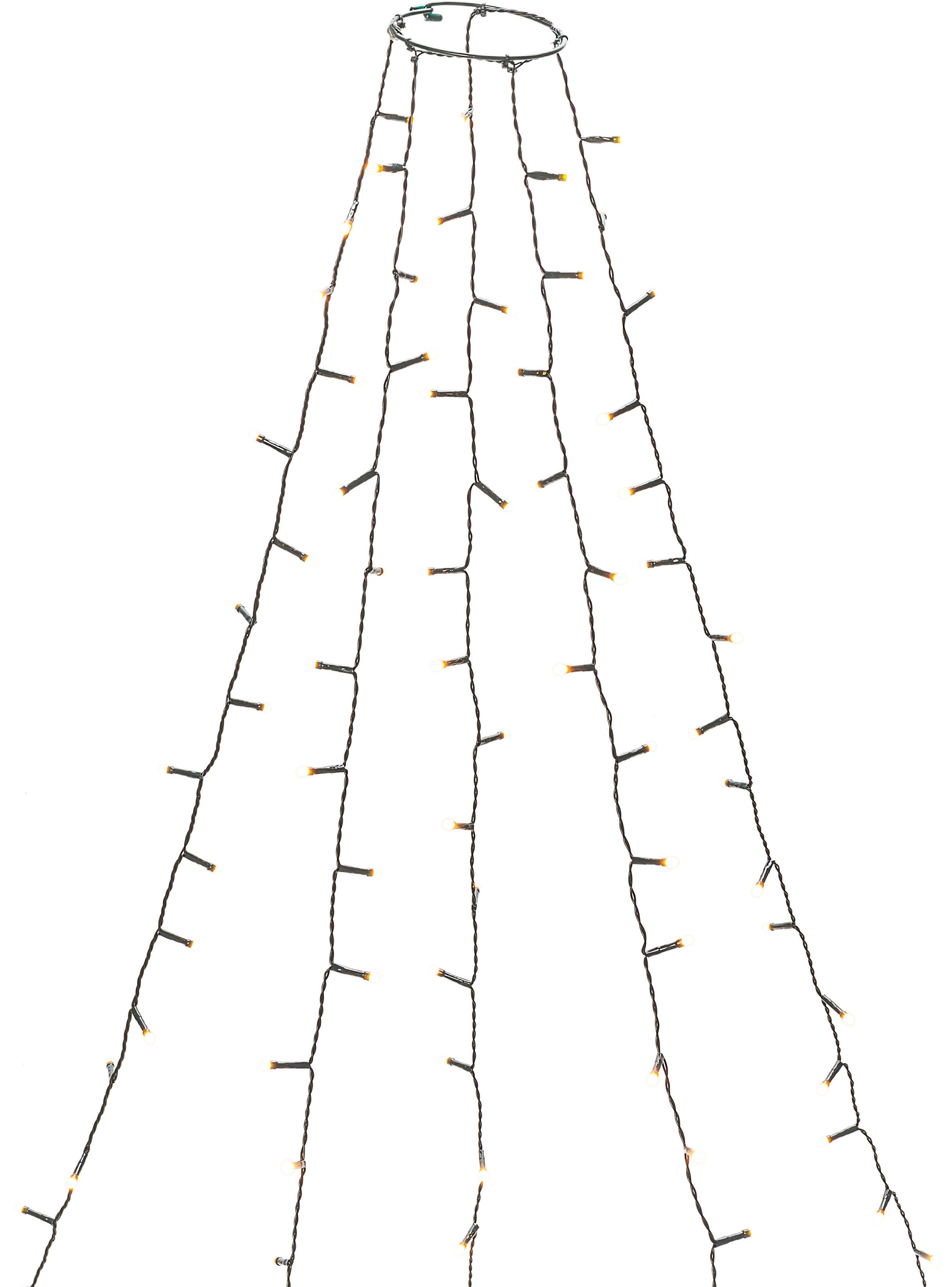 KONSTSMIDE LED-Baummantel »Weihnachtsdeko, Christbaumschmuck«, St.- Ø Dioden, kaufen flammig, 5 Stränge à Ring 11, 250 Lichterkette LED 50 mit online gefrostet