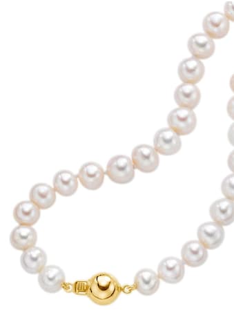 Perlenkette »Schmuck Geschenk Gold 585 Halsschmuck Halskette Perle«
