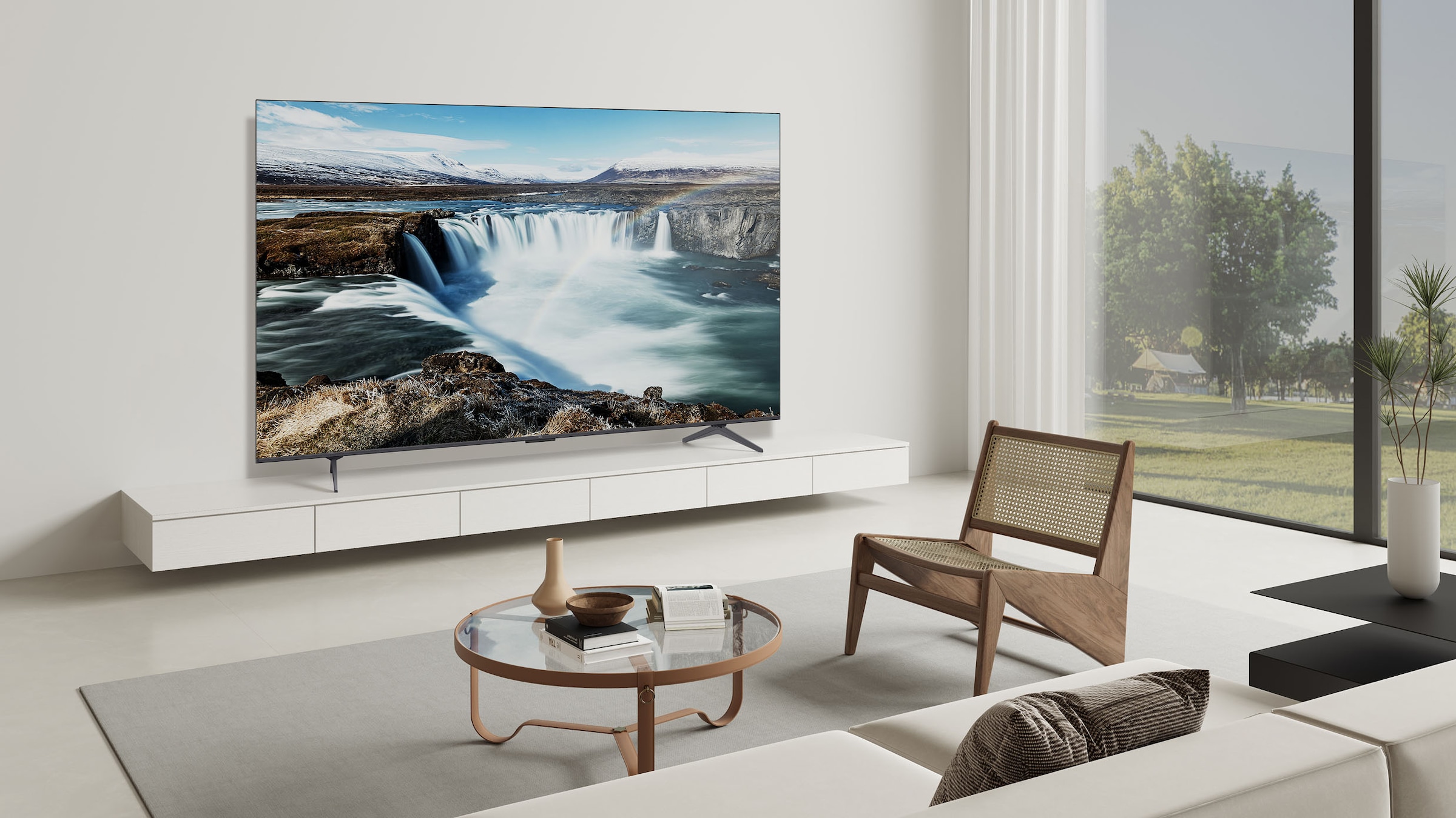 TCL LED-Fernseher »85T8D« 215 cm/85 ″ Smart-TV