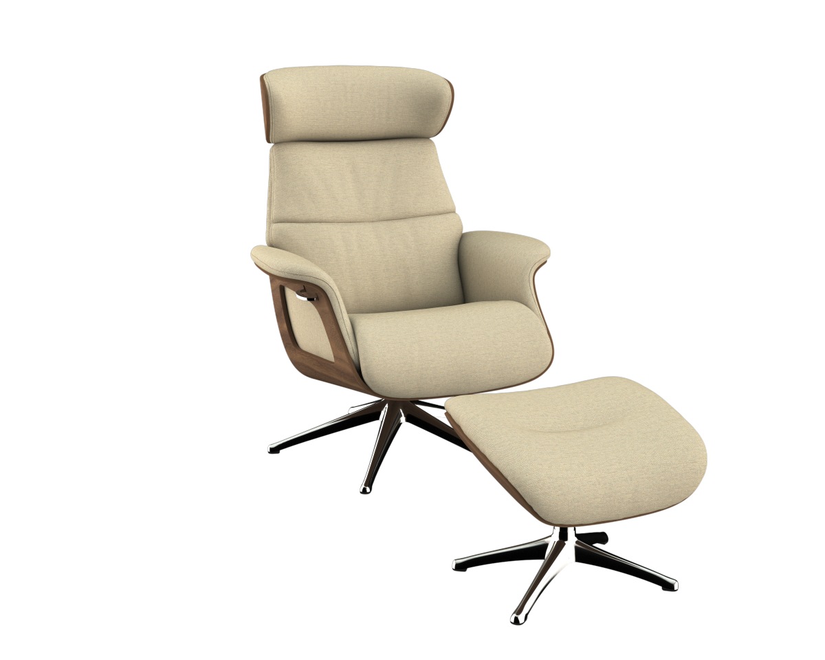FLEXLUX Relaxsessel »Rücken u. Kopfverstellung, ergonomisch, Airchannels, k günstig online kaufen