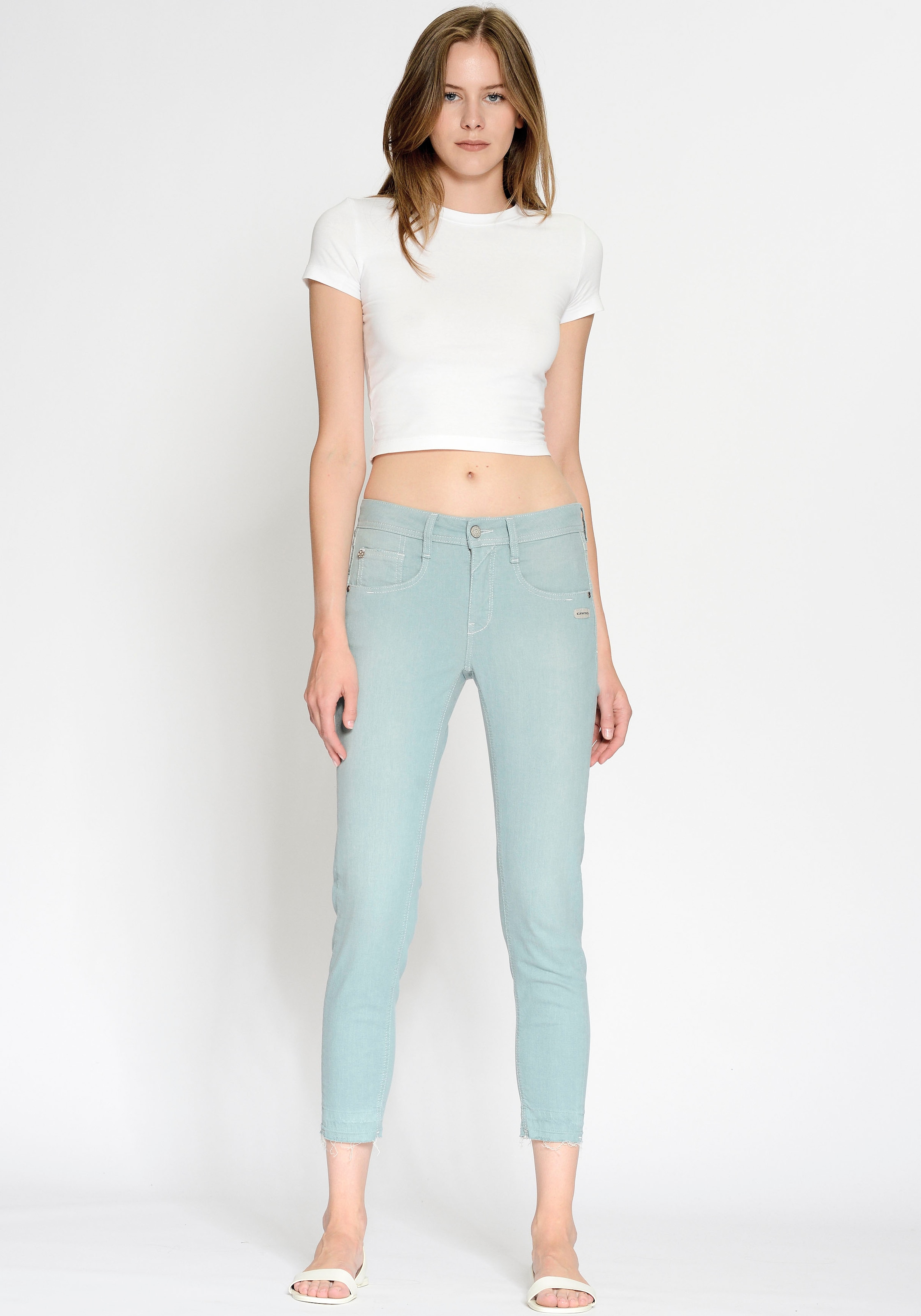 GANG Relax-fit-Jeans »94AMELIE CROPPED«