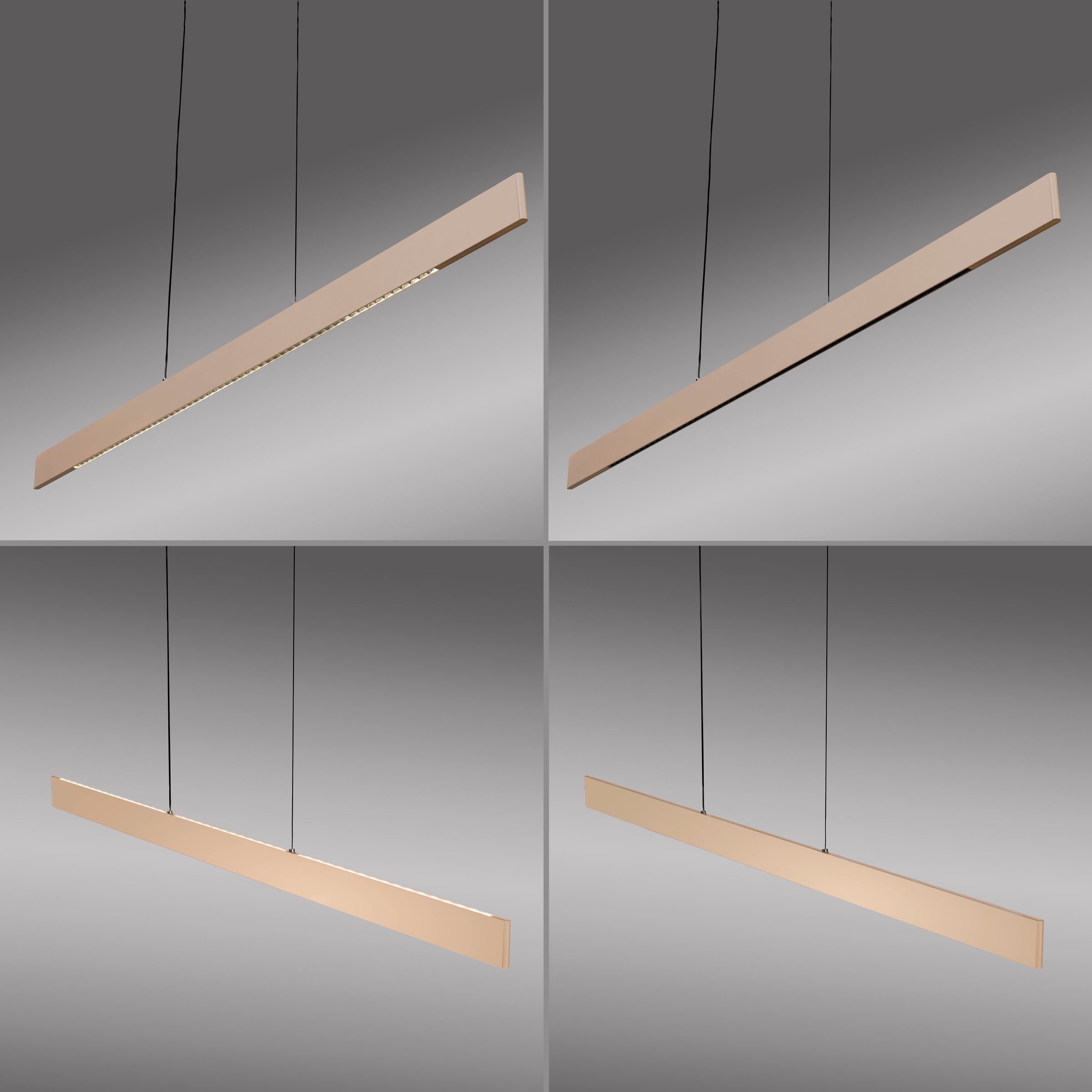JUST LIGHT LED Pendelleuchte »ADINA« LED-Board 1 Stk. Warmweiß