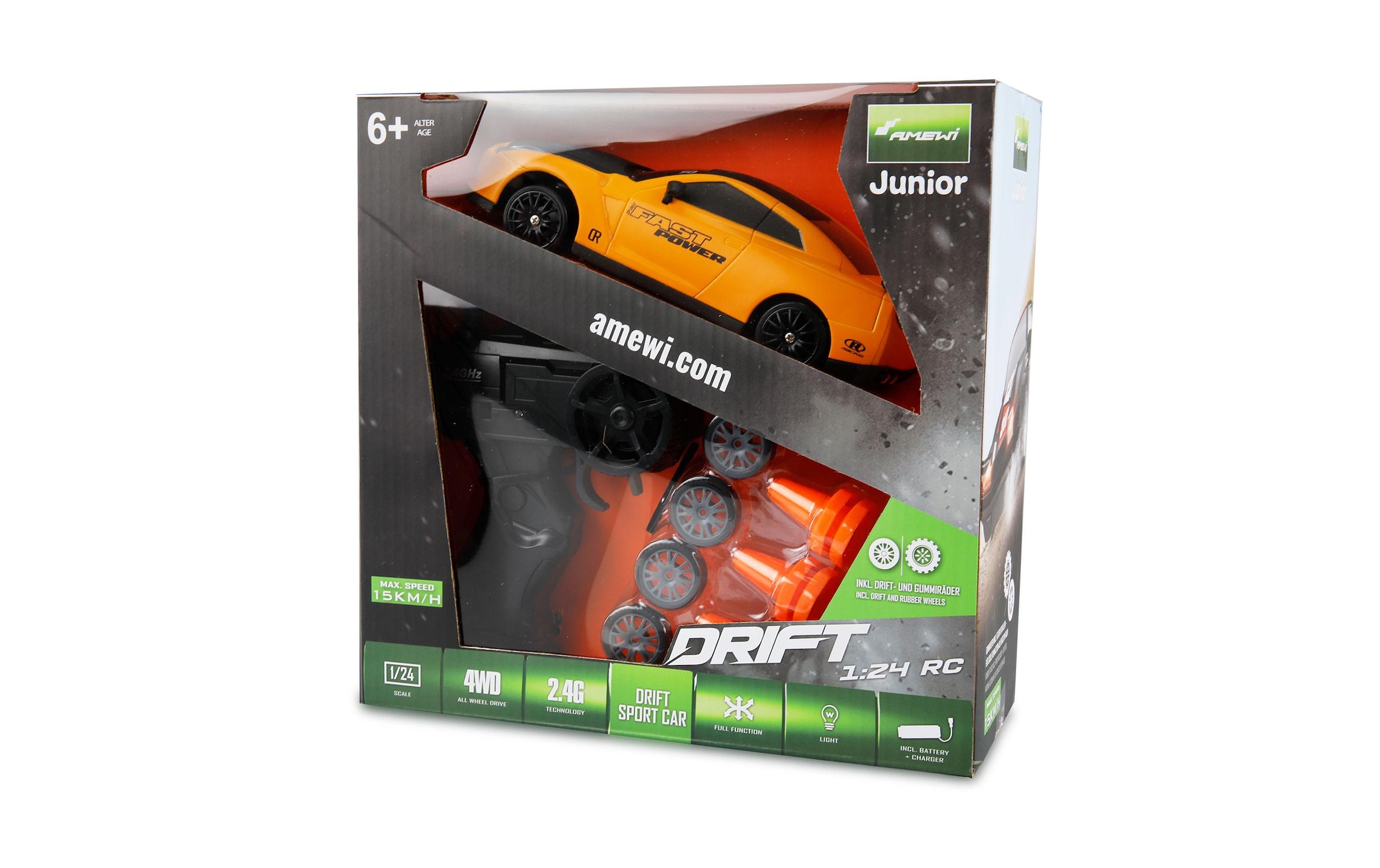 Amewi RC-Auto »Sport Car 4WD Gelb,«