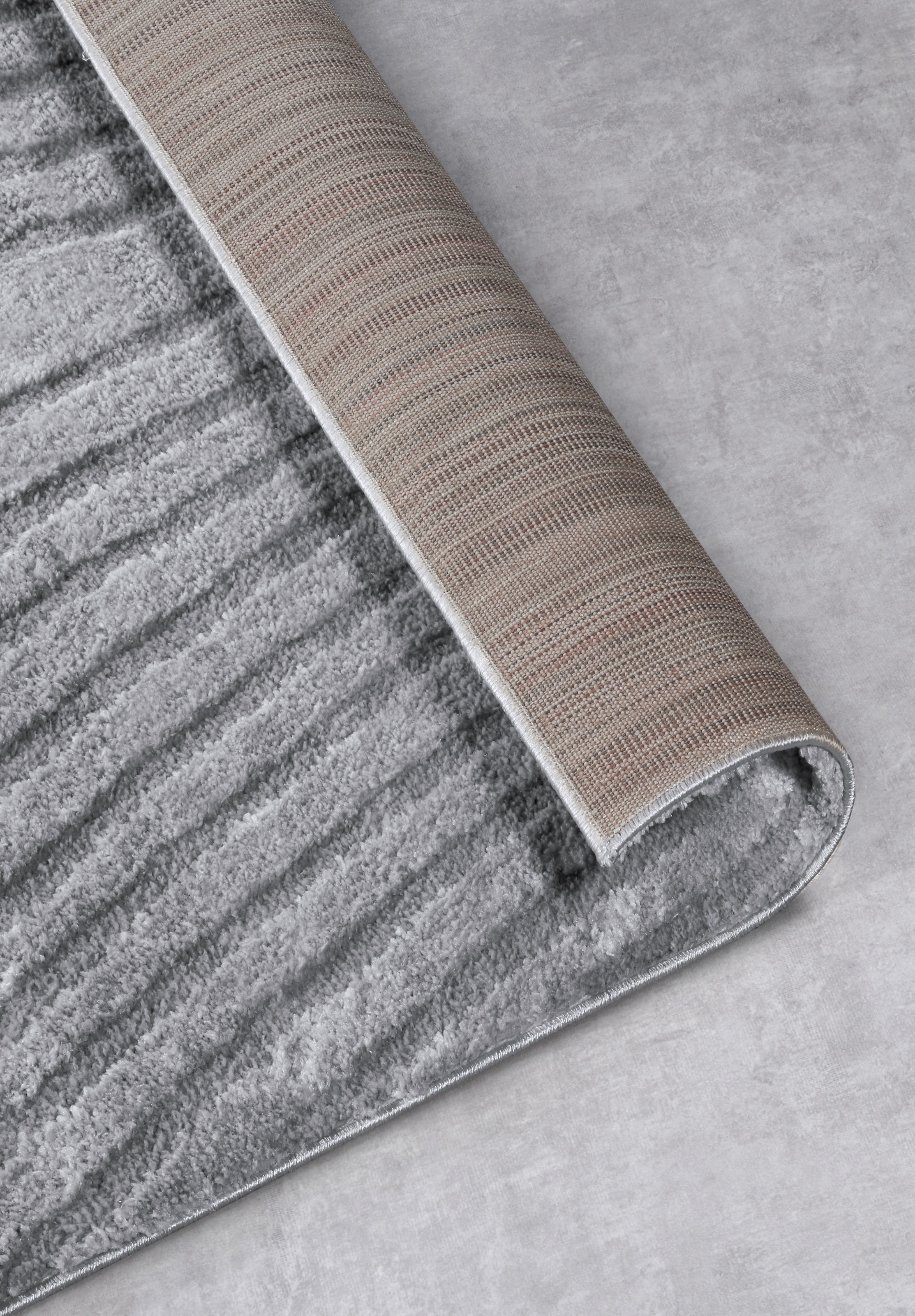 ELLE DECORATION Designteppich »Pigment«, rechteckig, 18 mm Höhe, Hochflor, Shaggy, Läufer, weich, Langflor, modern, Hoch Tief Effekt