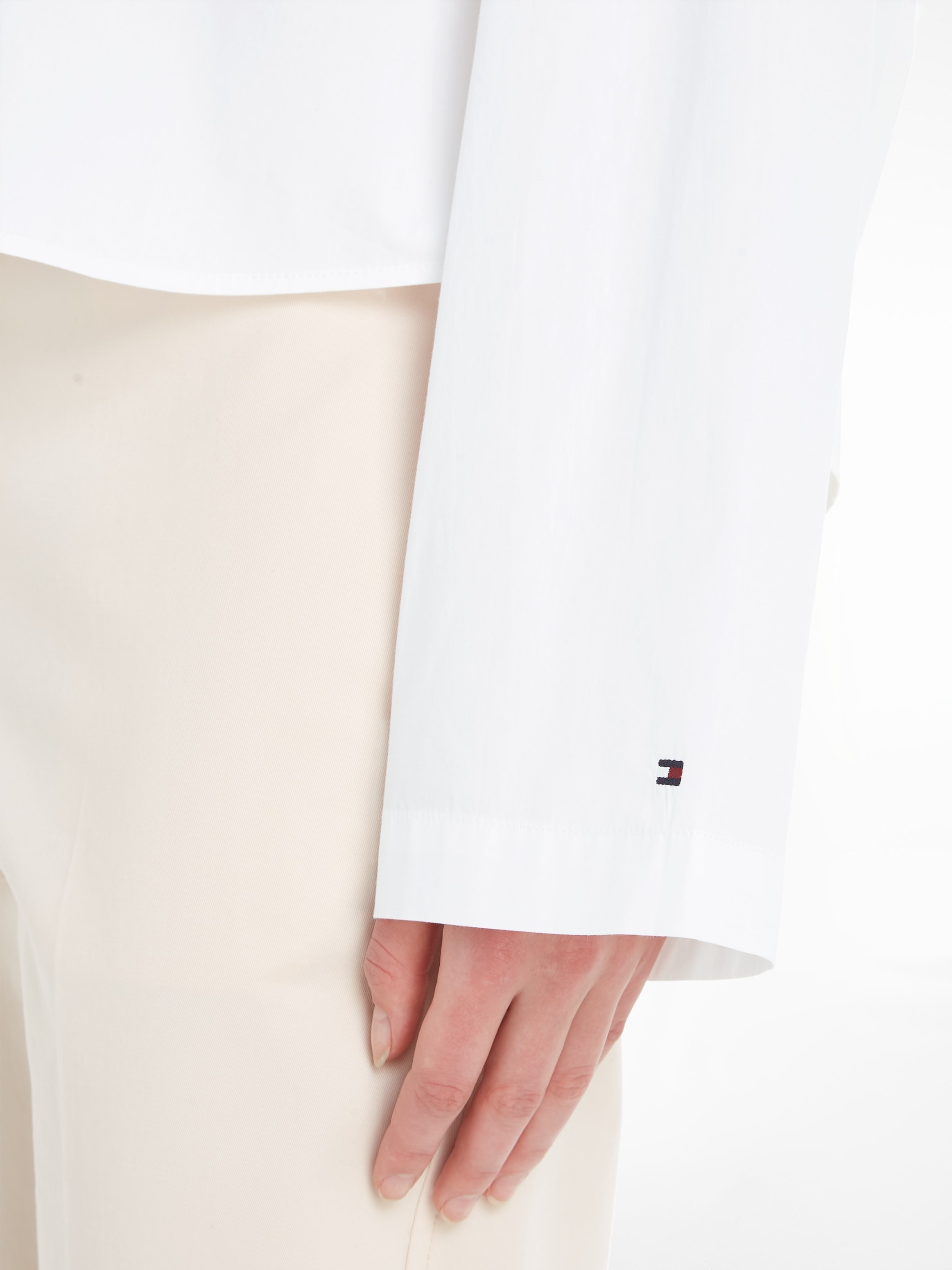 Tommy Hilfiger Blusentop, mit Tommy Hilfiger Markenlabel