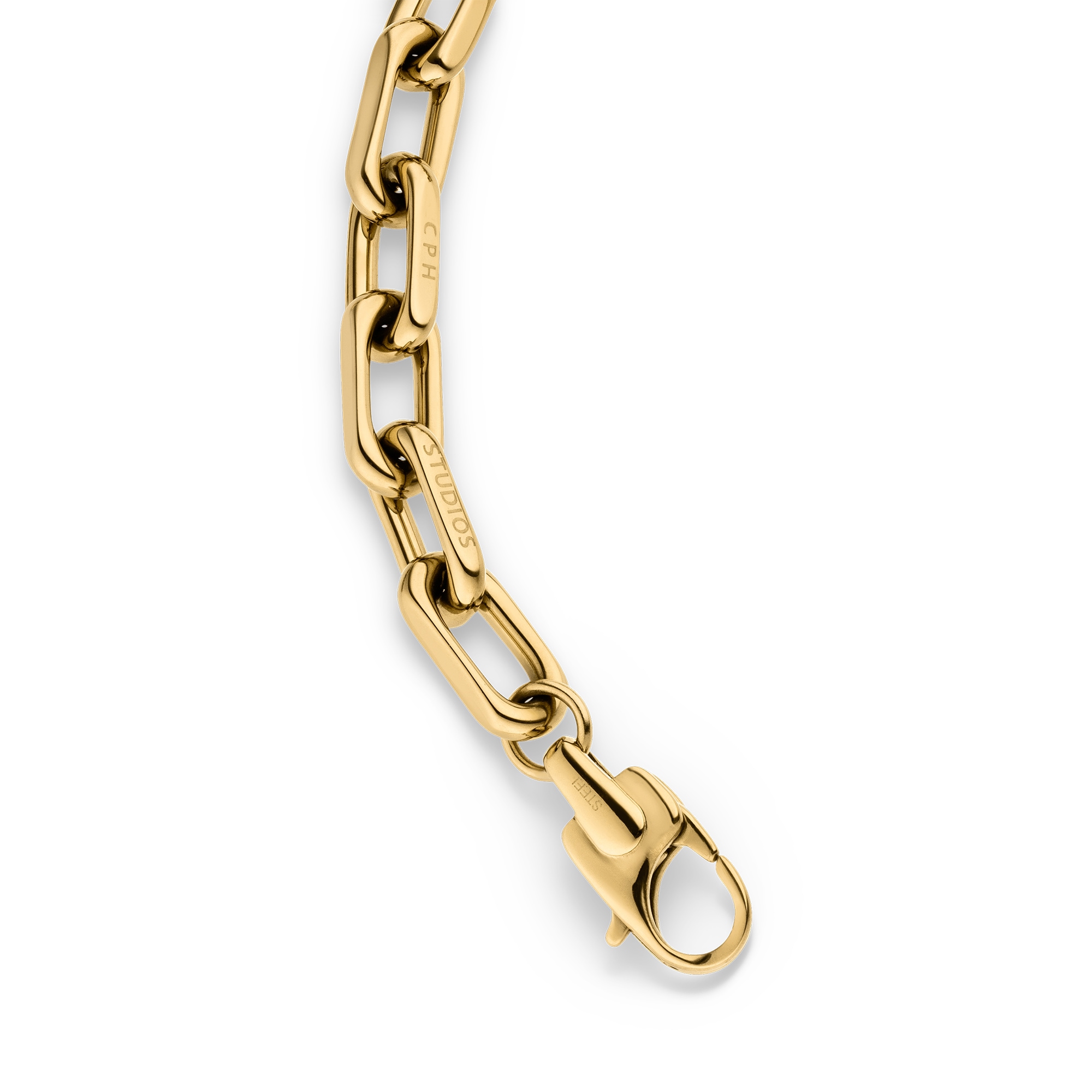 Copenhagen Studios Edelstahlkette »Schmuck Geschenk Edelstahl Halskette The Link«